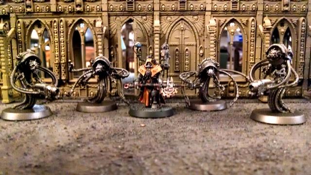 Tech-Priest and Servitors