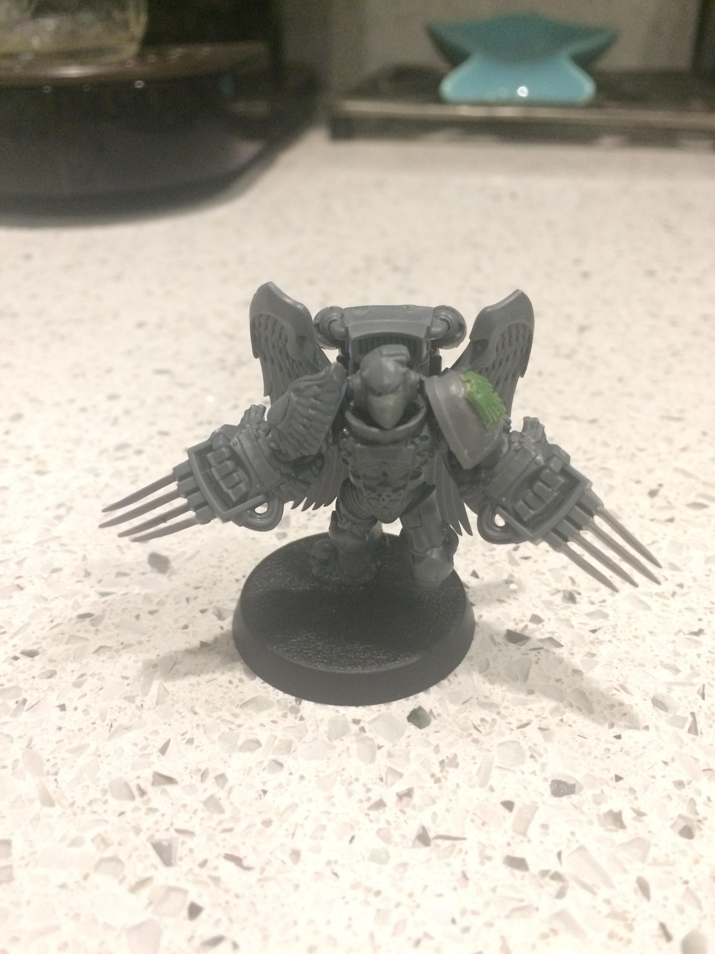 Raven guard assault vet converted sanguinary guard 