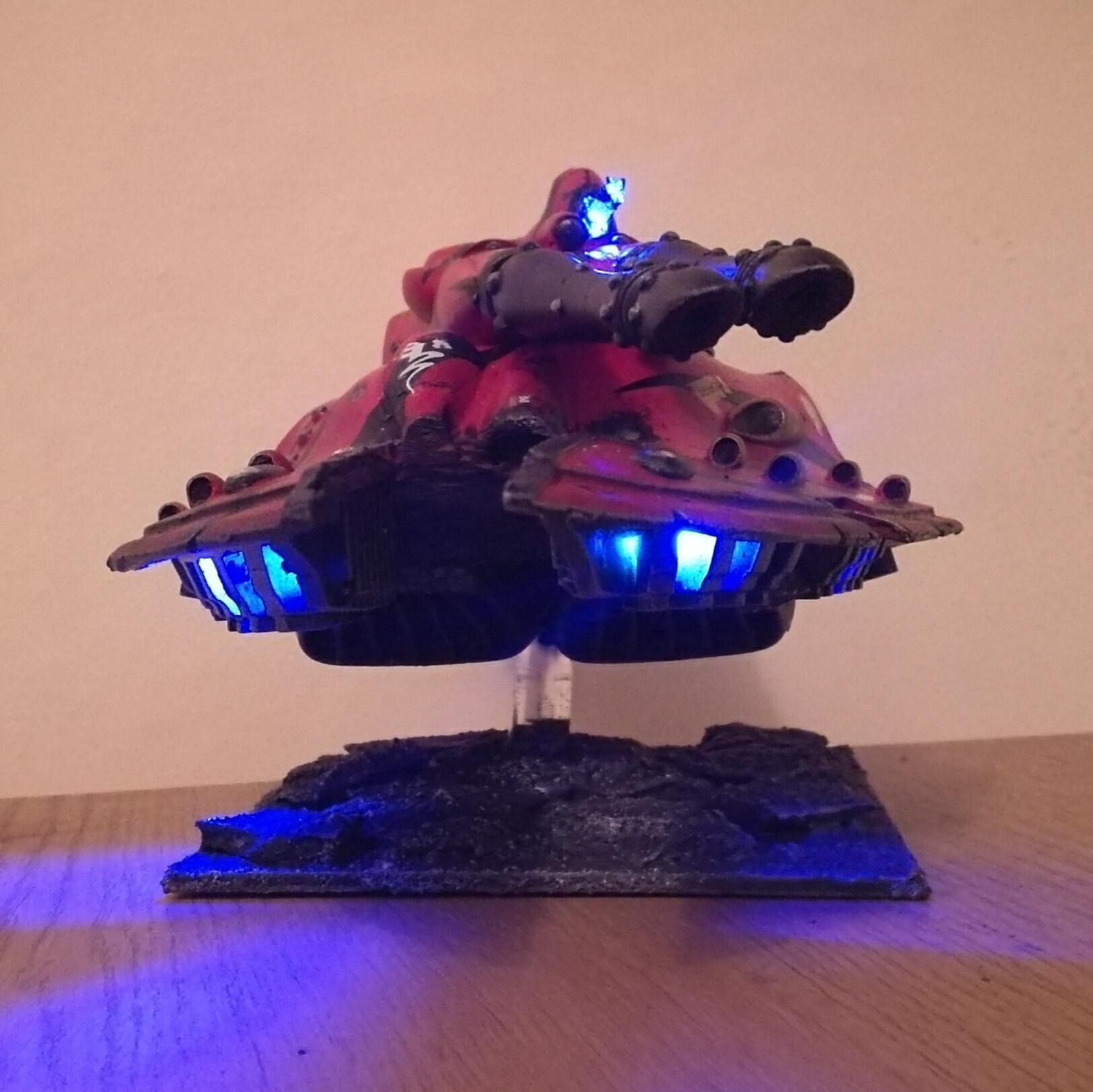 Eldar, Forge World, LED, Light, Lit, Scorpion, Tank