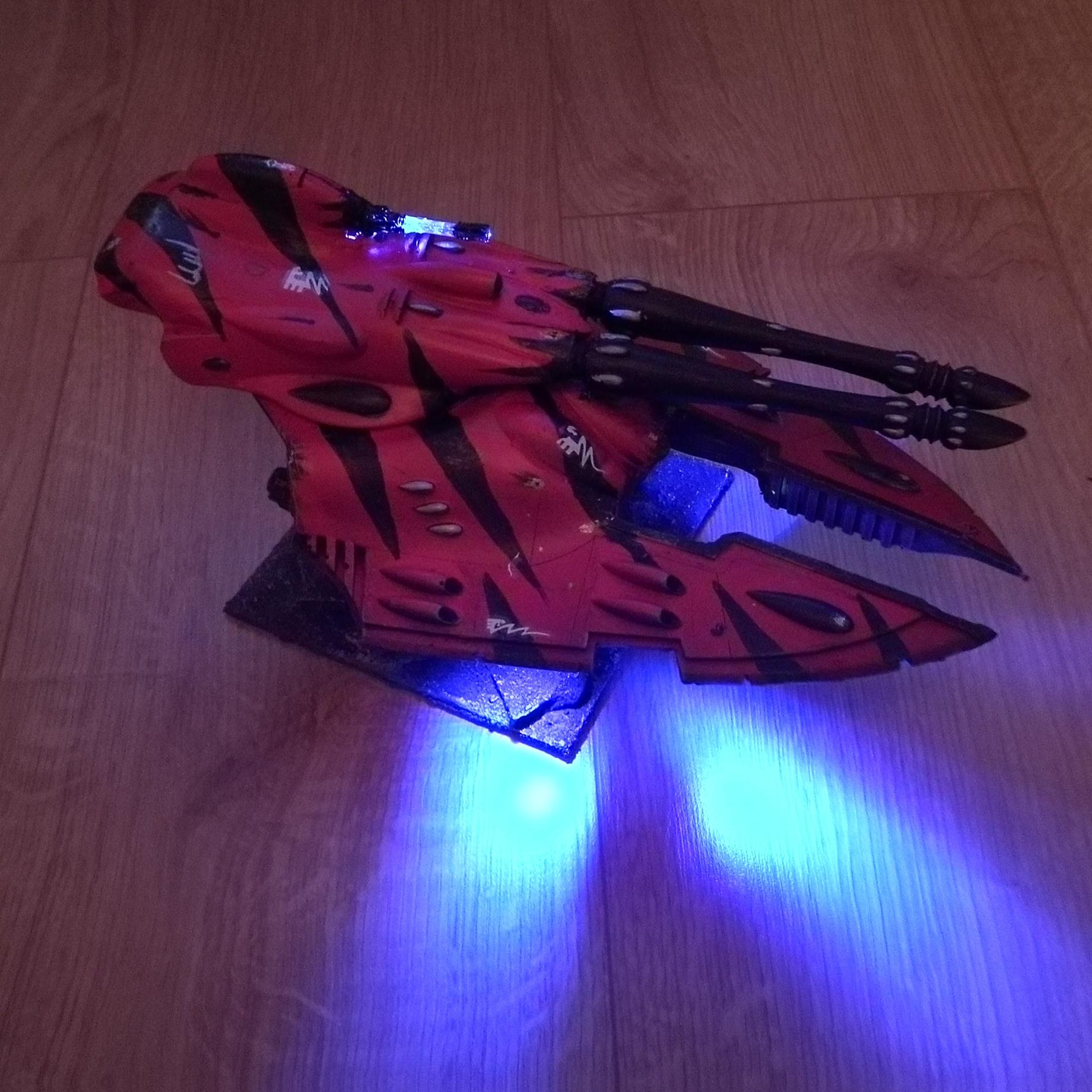 Eldar, Forge World, LED, Light, Lit, Scorpion, Tank
