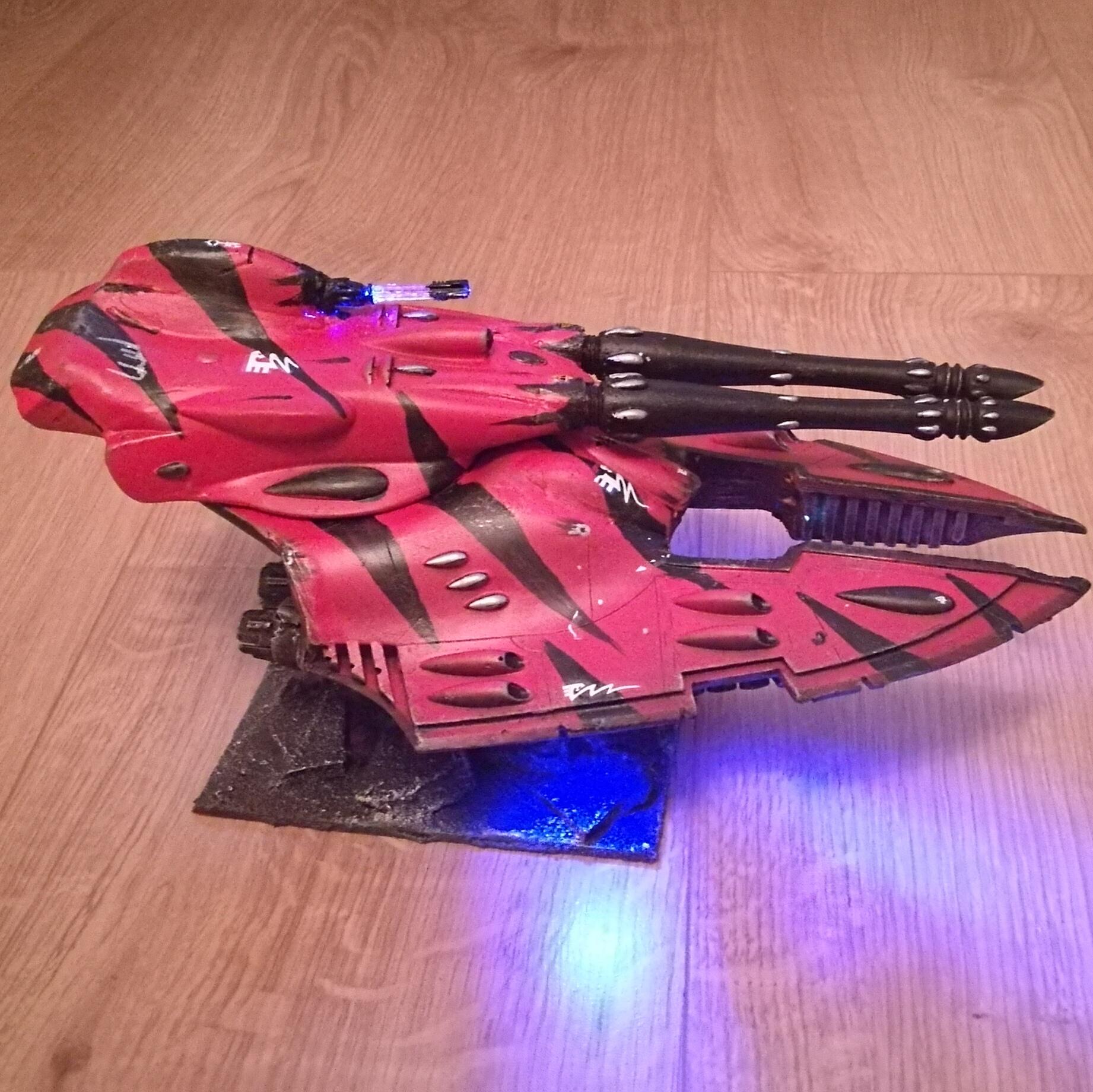 Eldar, Forge World, LED, Light, Lit, Scorpion, Tank