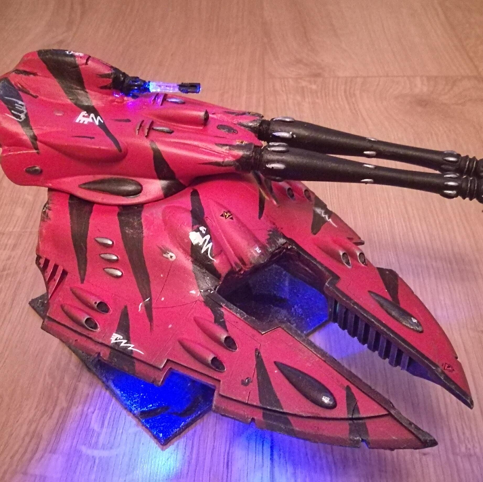 Eldar, Forge World, LED, Light, Lit, Scorpion, Tank