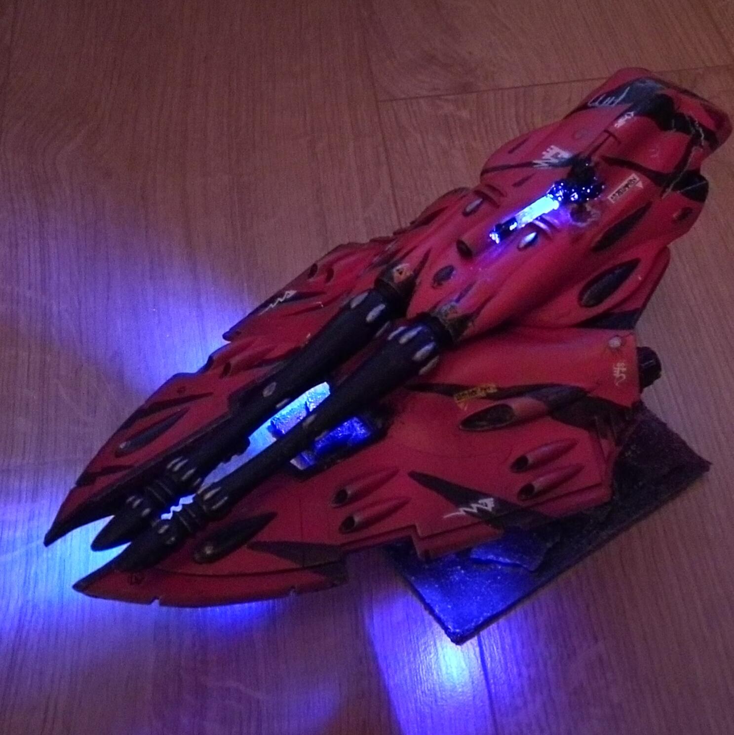 Eldar, Forge World, LED, Light, Lit, Scorpion, Tank
