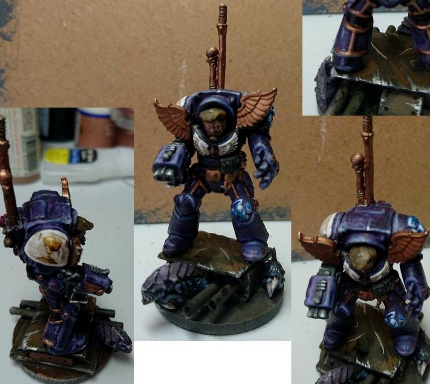 Cape, Conversion, Soul Drinkers, Space Marines, Terminator Armor