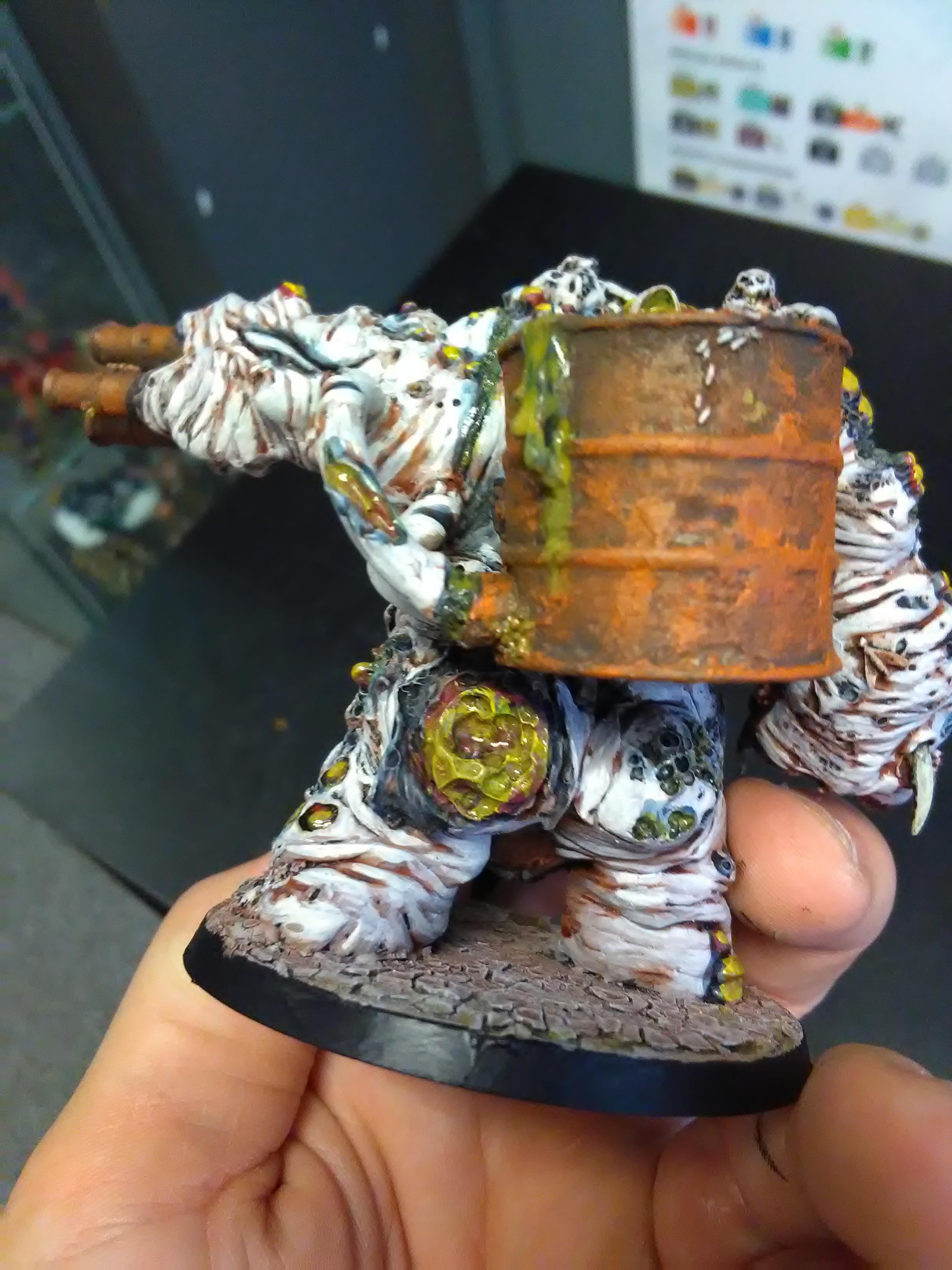 finished nurgle daemon prince 