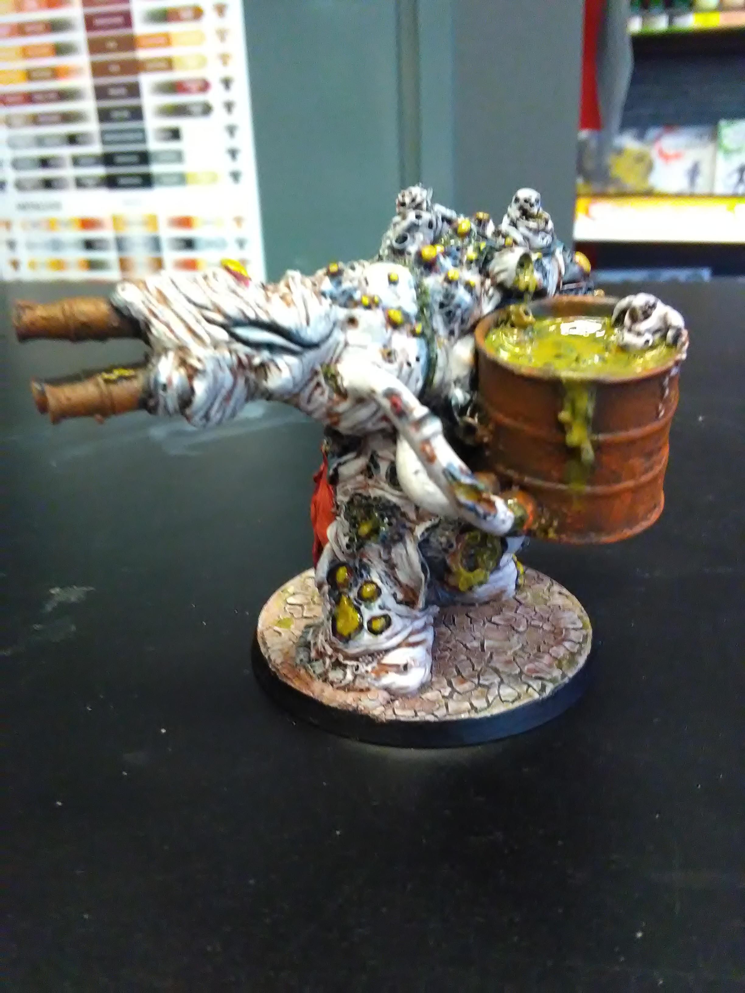 finished nurgle daemon prince 
