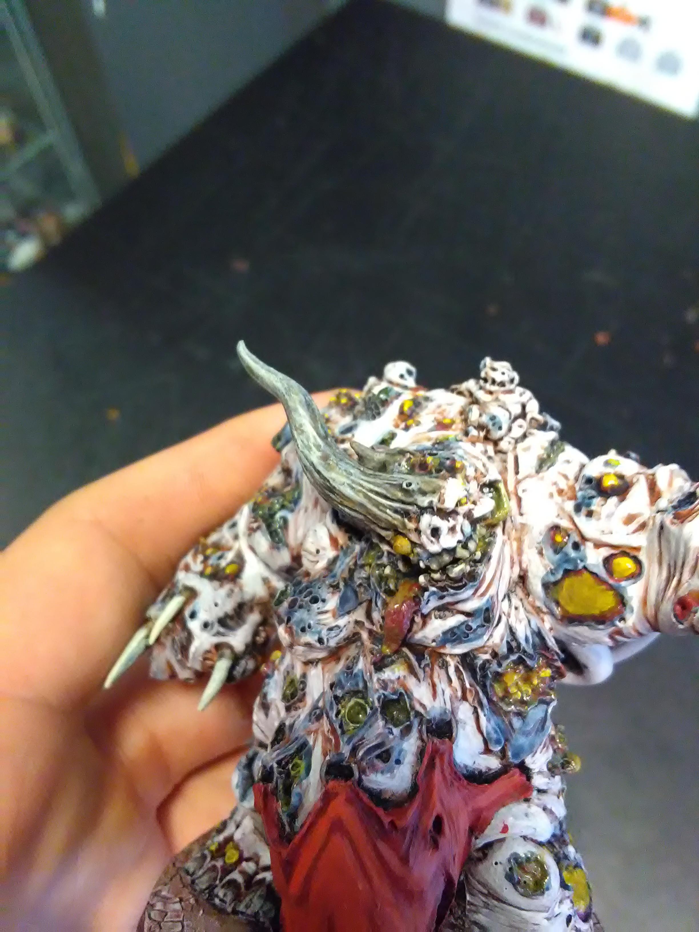 finished nurgle daemon prince 
