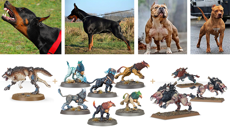 Adeptus Arbites Cyber Mastiffs
