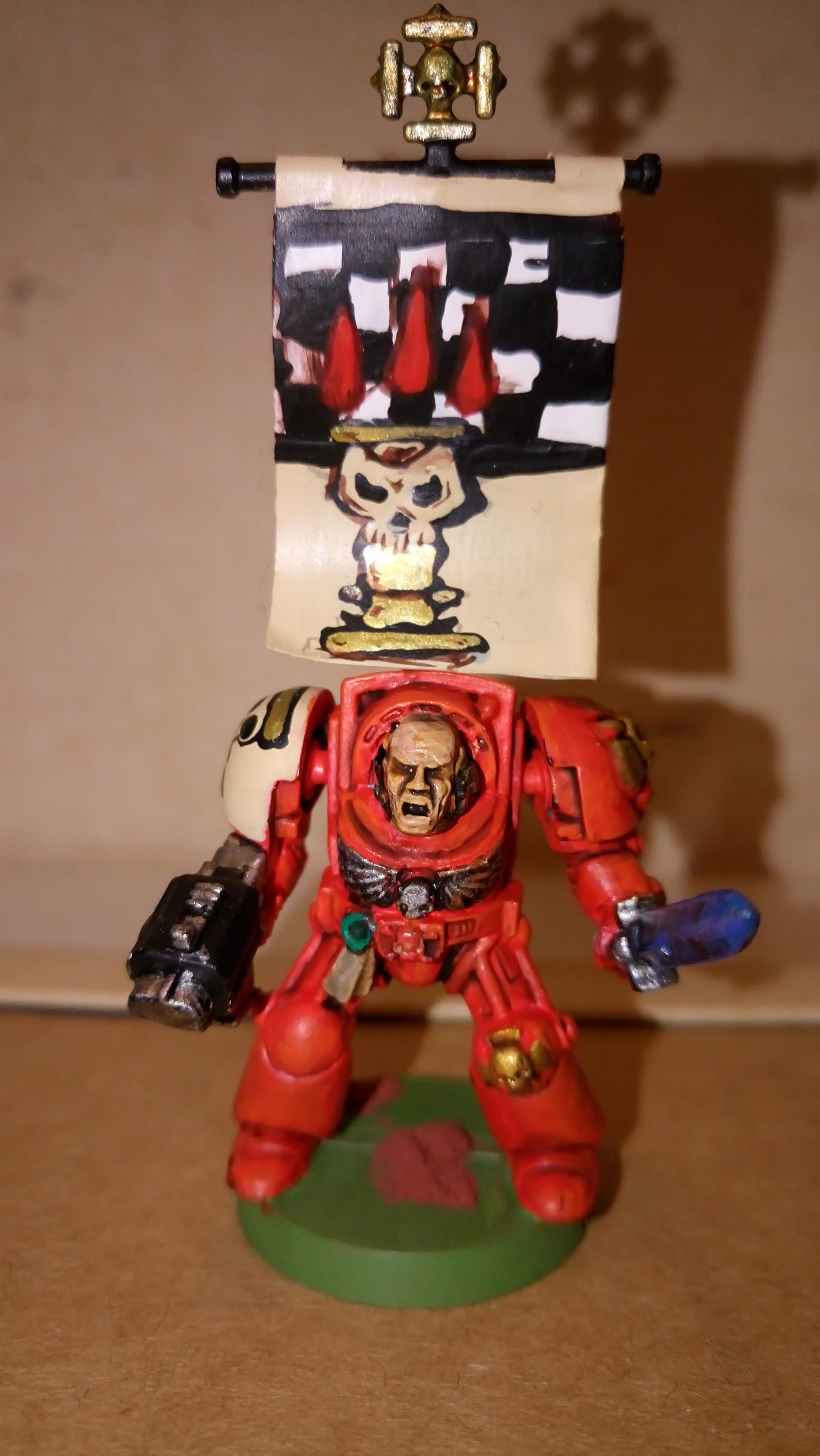 Blood Angels, Imperium, Space Marines, Terminator Captain, Warhammer 40,000