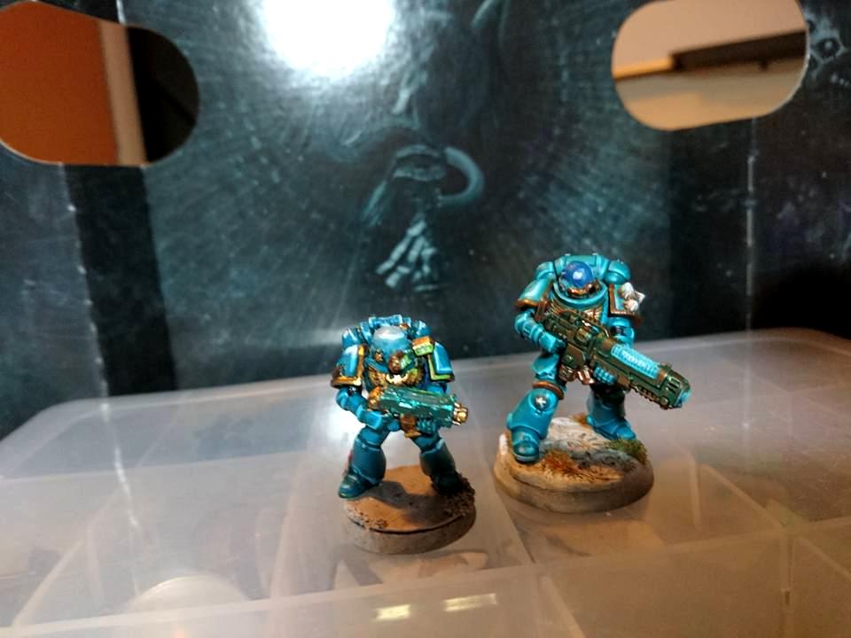 Aqua, Aquamarines, Conversion, Home, Loyalist, New, Primaris, Space Marines
