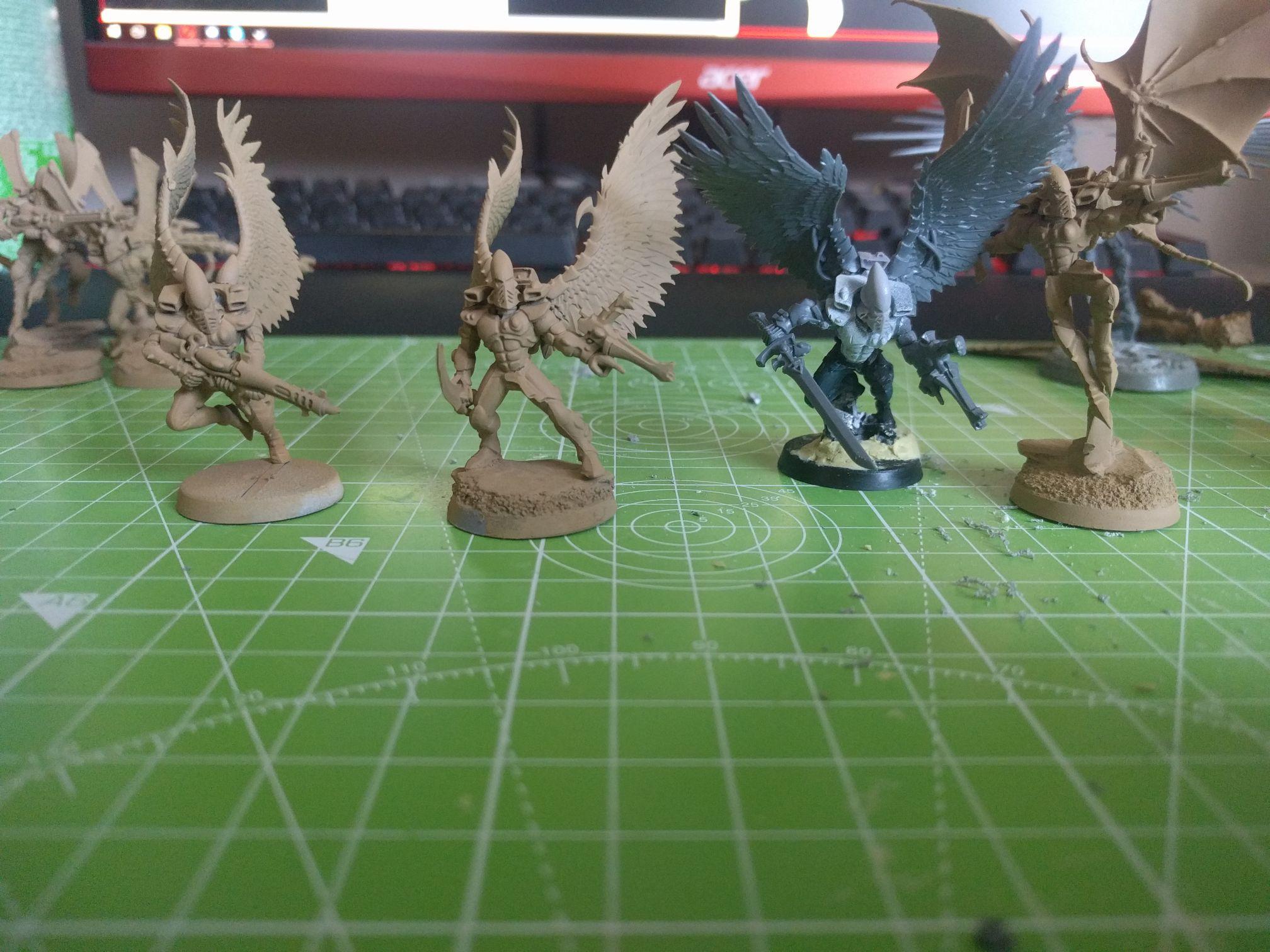 Felarchs atm all with void sabres and brace of pistols, one with shard carbine
