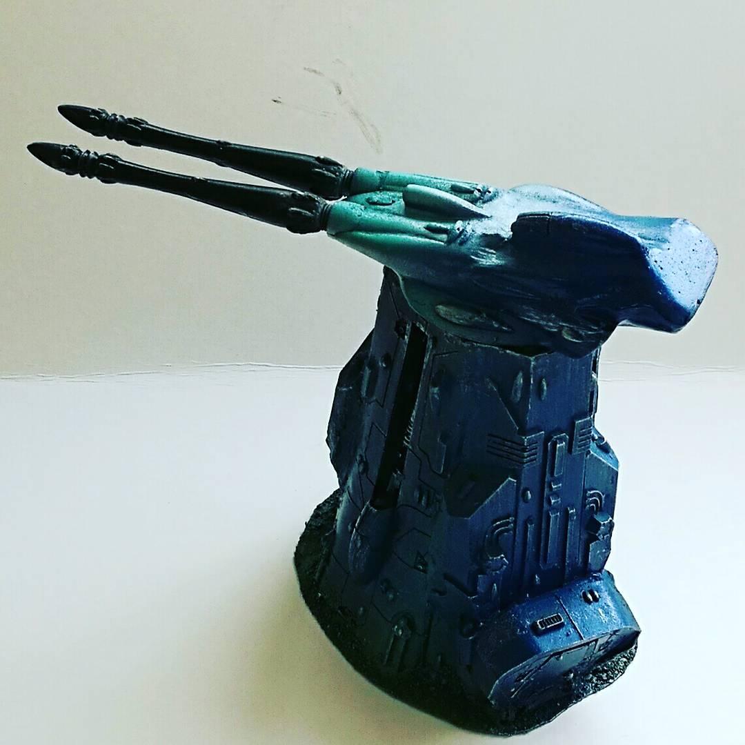 Buildings, Eldar, Forge World, Realm And Battle, Scorpion, Tank