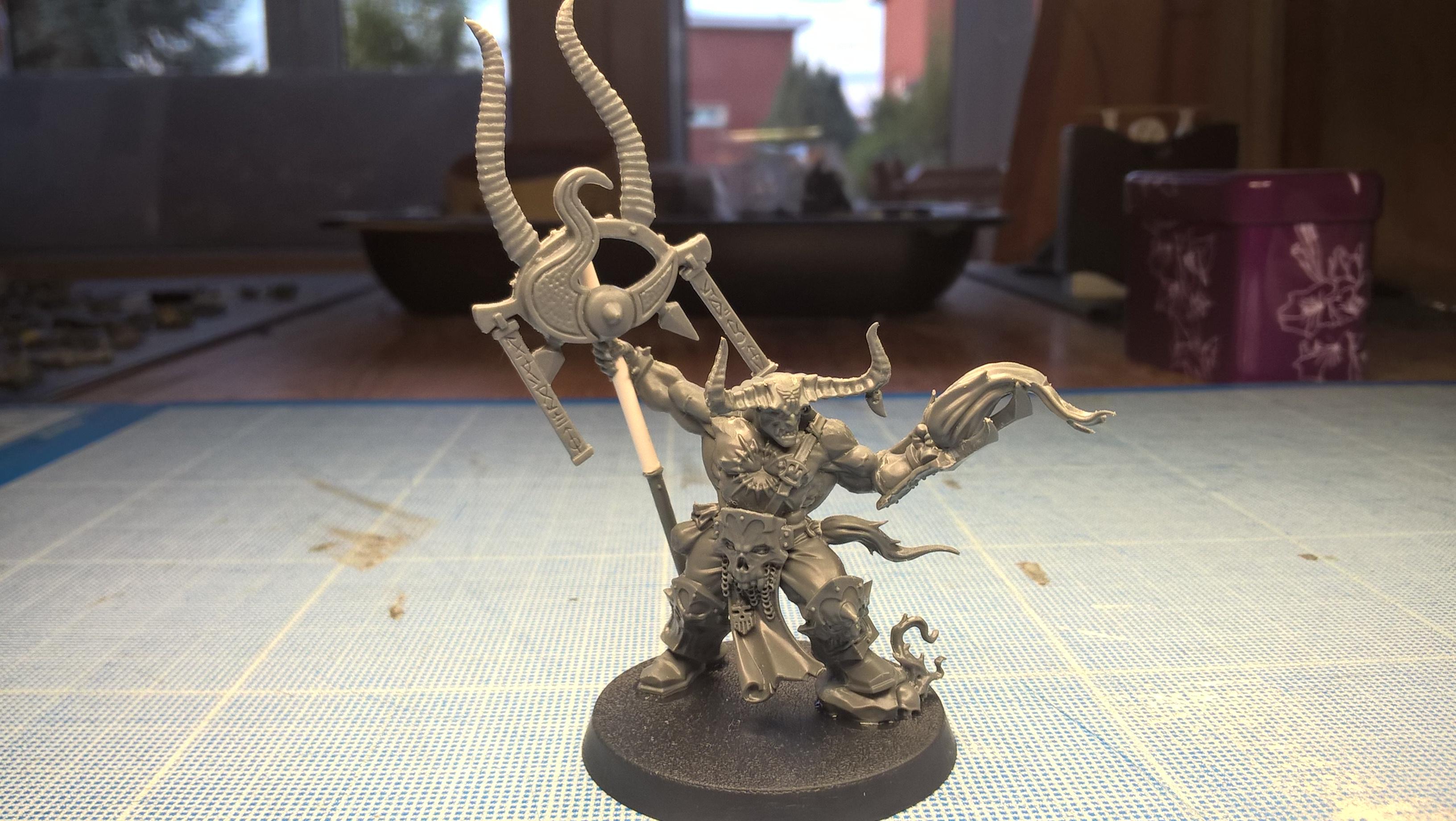 Age Of Sigmar, Chaos, Conversion, Exalted Deathbringer, Tzeentch