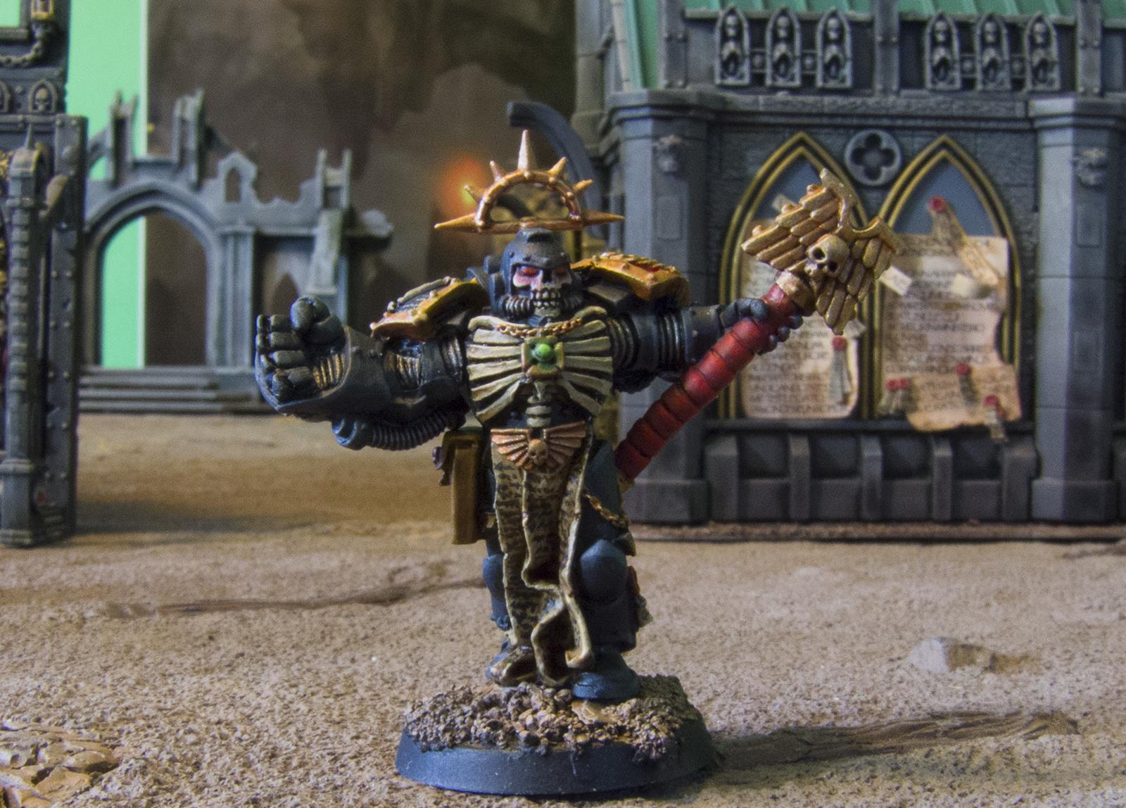 Blood Raven Chaplain with Power Fist 03