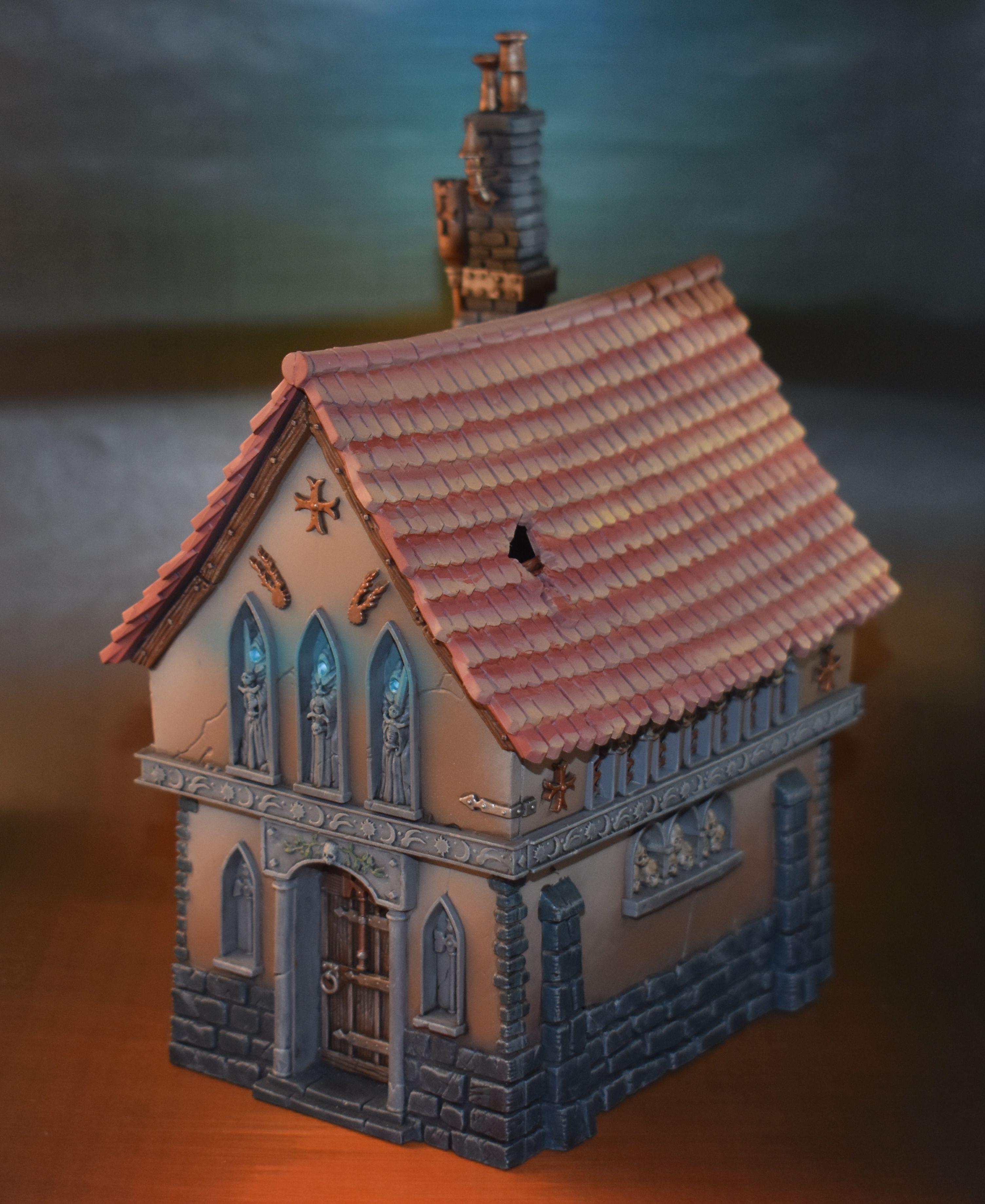 Cottage, Diorama, Exterior, Sorceress