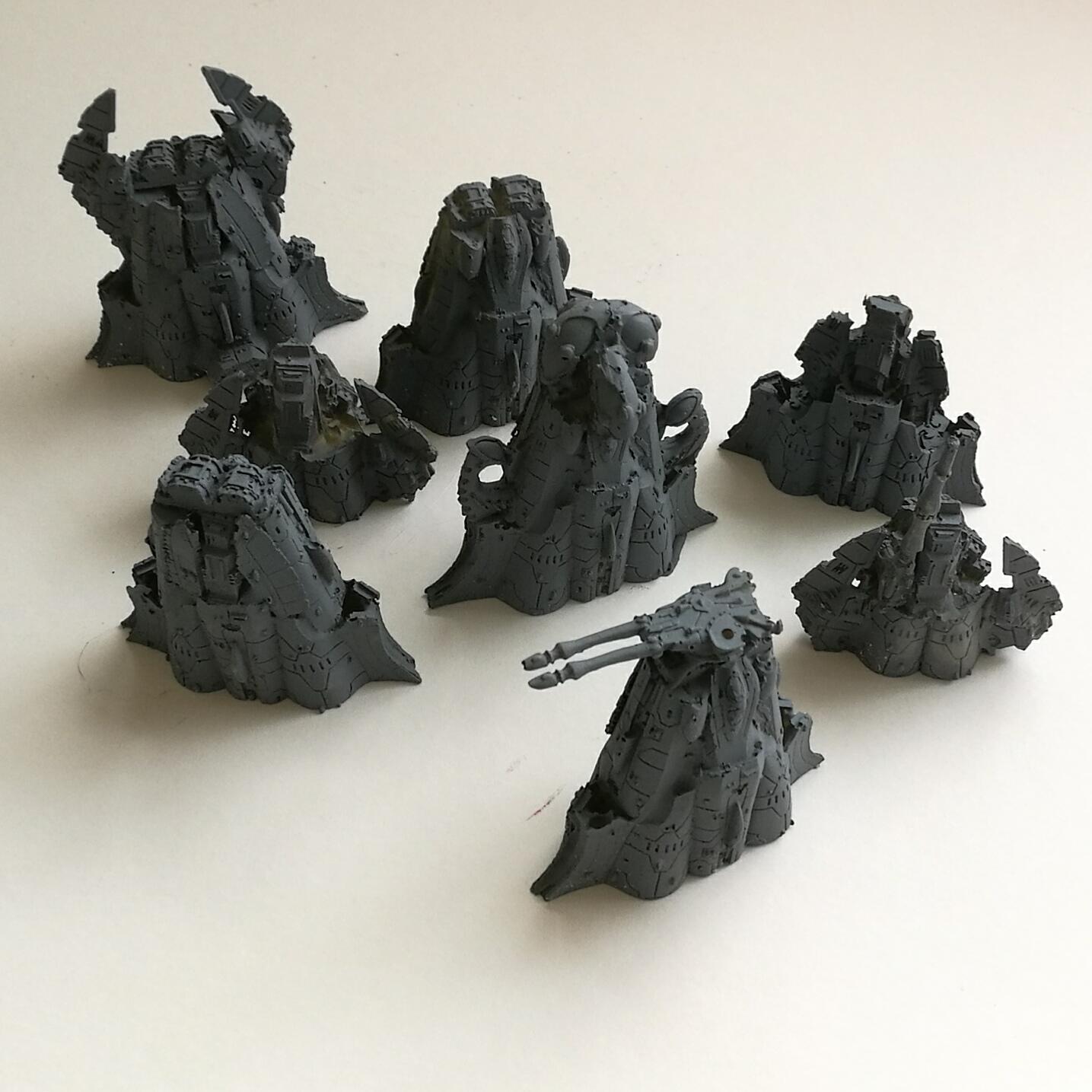 Buildings, Eldar, Epic, Forge World, Scorpion, Tank