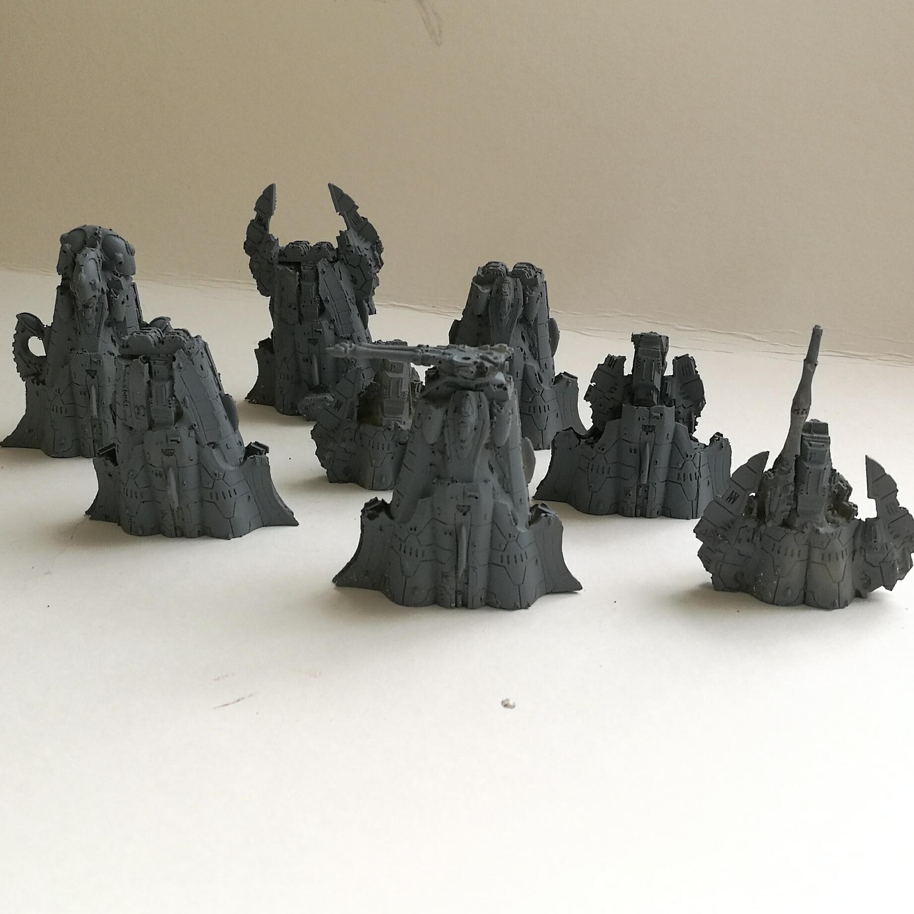 Buildings, Eldar, Epic, Forge World, Scorpion, Tank