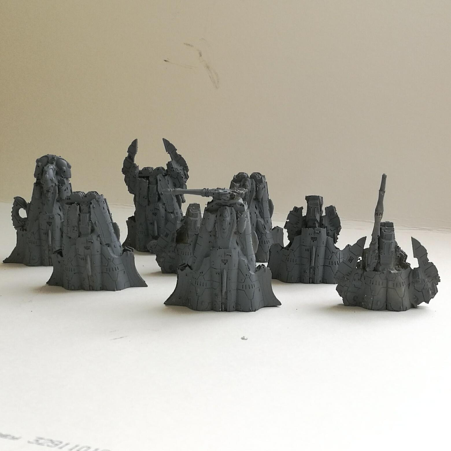 Buildings, Eldar, Epic, Forge World, Scorpion, Tank