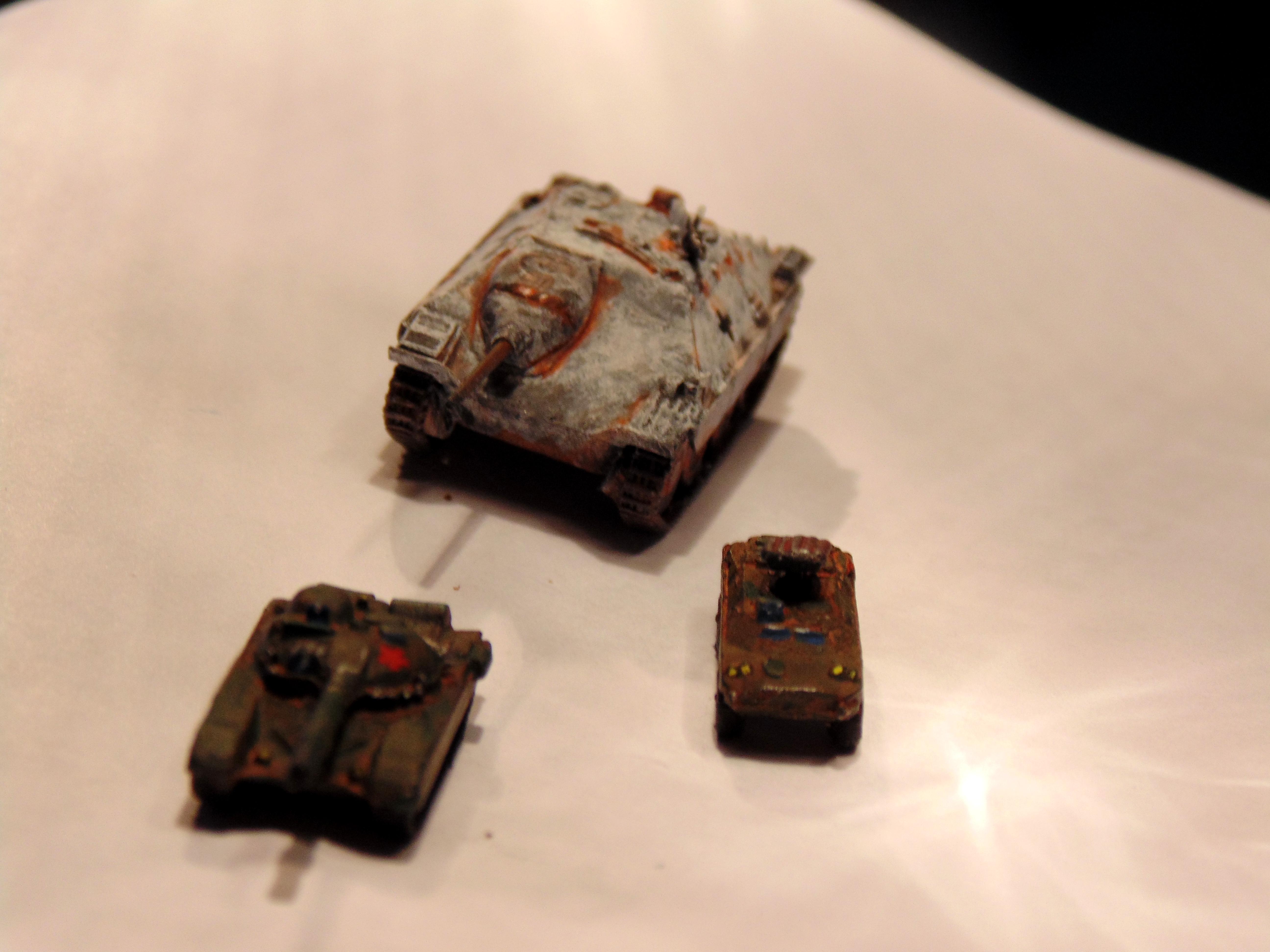 &uuml;-ei, Contangnon, Germans, Hetzer, Knights, Lord, Mechanic, Nurgle, Panther, Panzer, Robot, Russians, Scratch Build, Sherman, T-72, Tank, Tiger, War, Work In Progress, World War 2