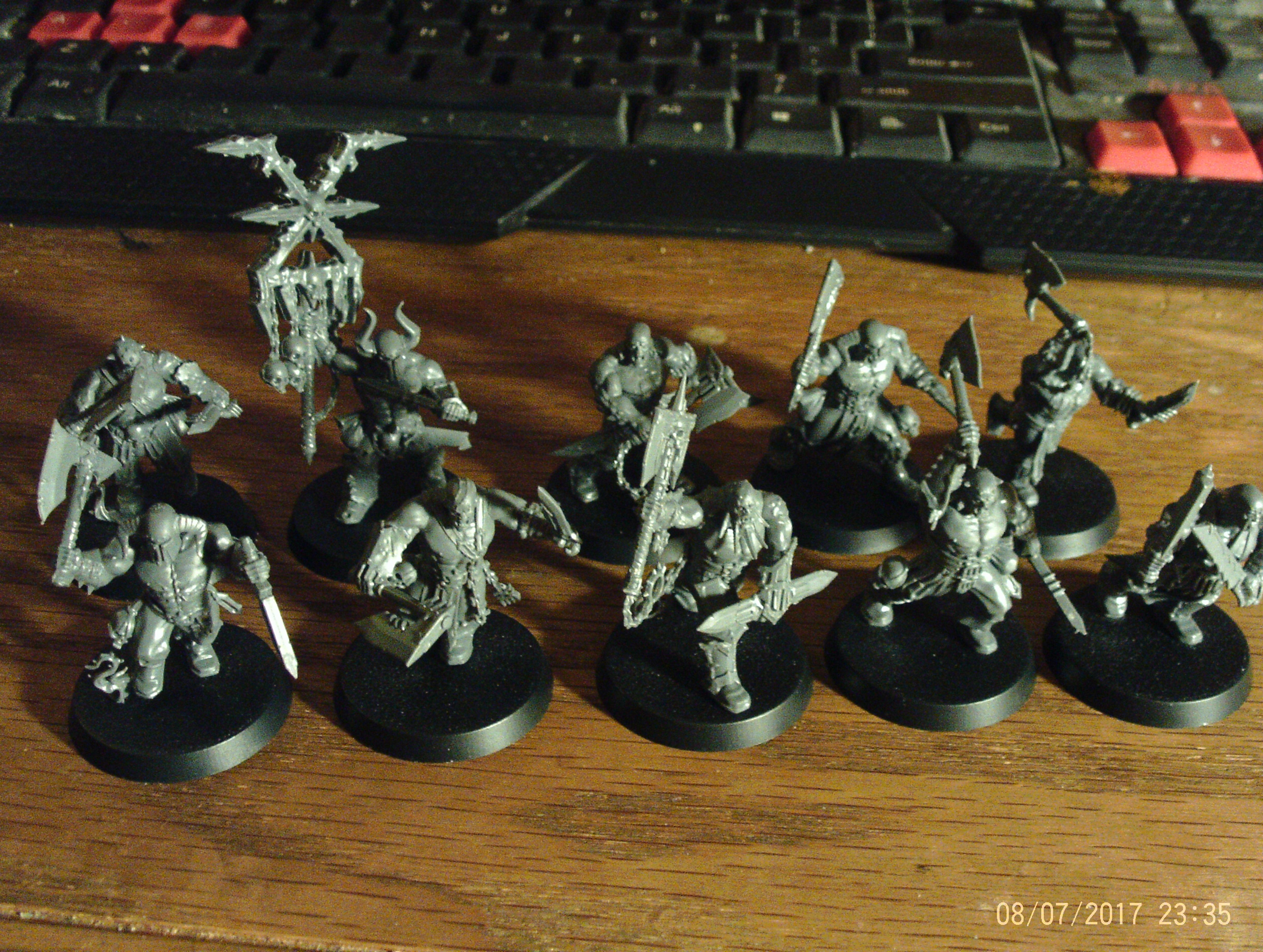 Bloodreaver/Berzerkers Squad 1 assembled