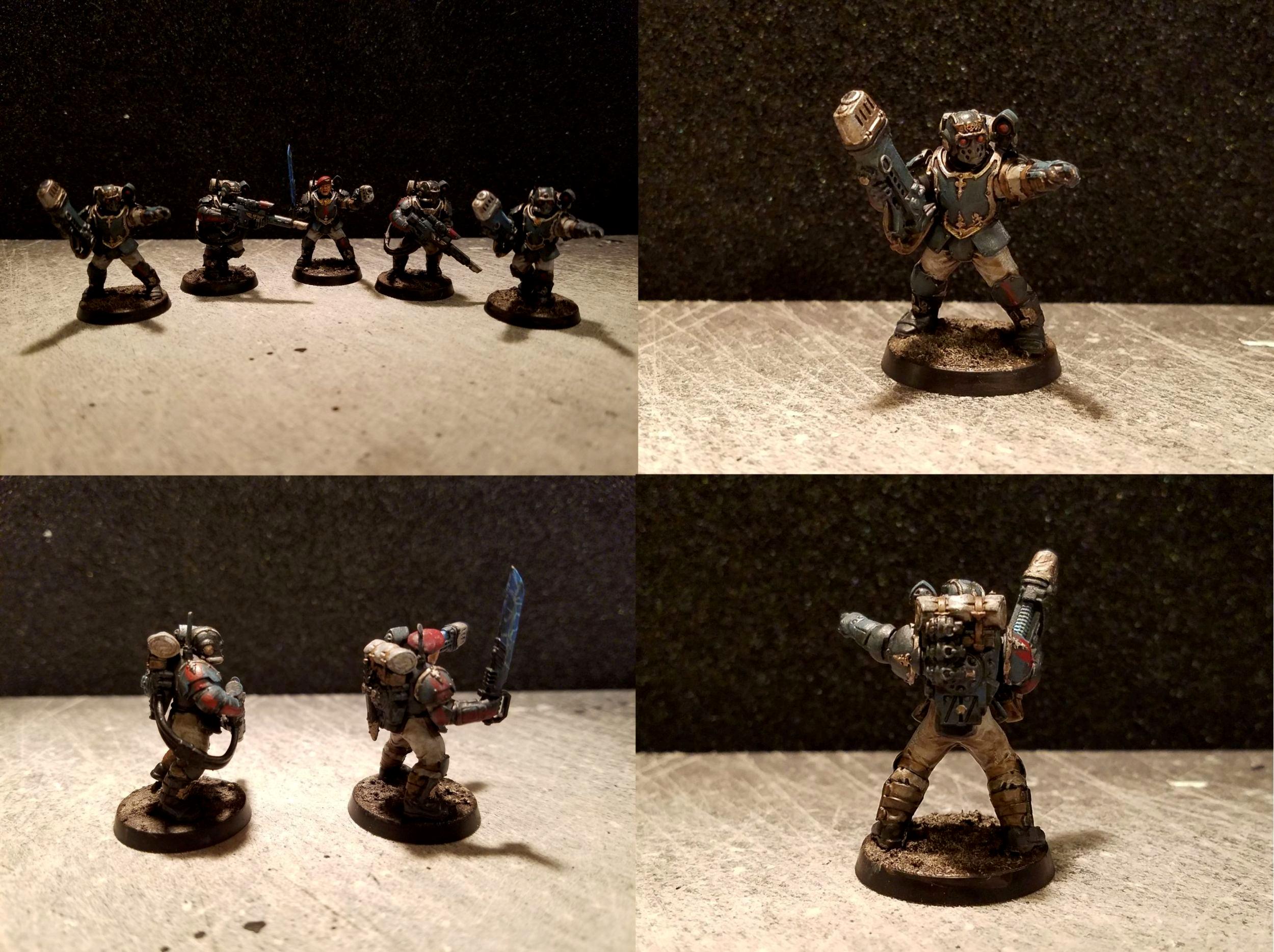 Astra Militarum, Imperial Guard, Scions, Tempestus Scions, Warhammer 40,000