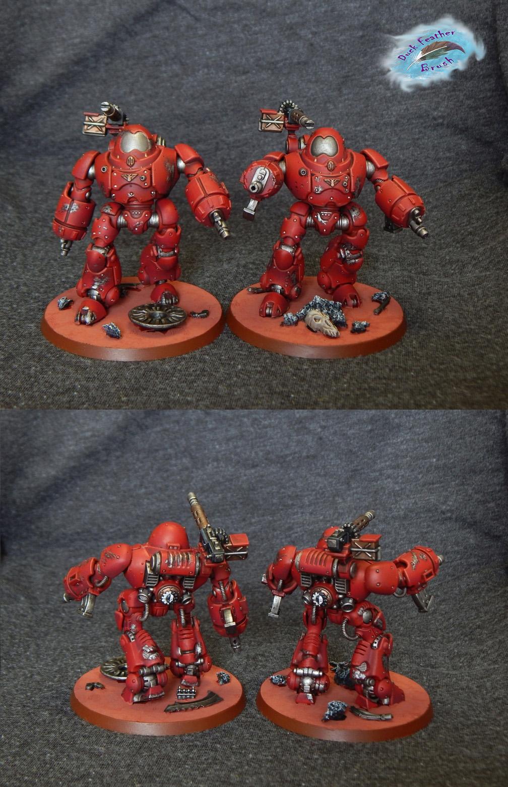 Adeptus, Admech, Kastelan, Mechanicus, Pro-painted, Robots