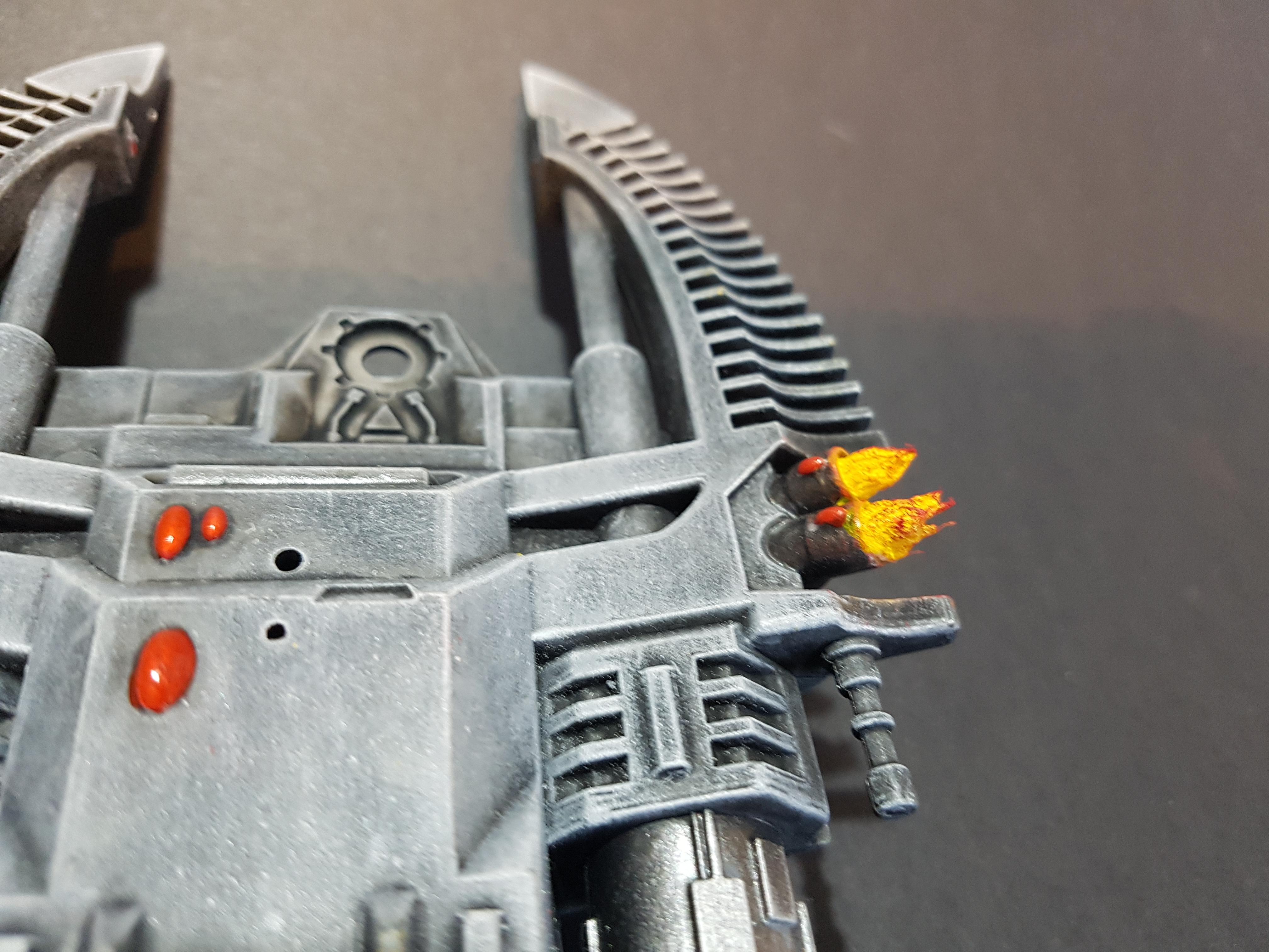 Eldar, Flames, Jet Engine, Wave Serpent