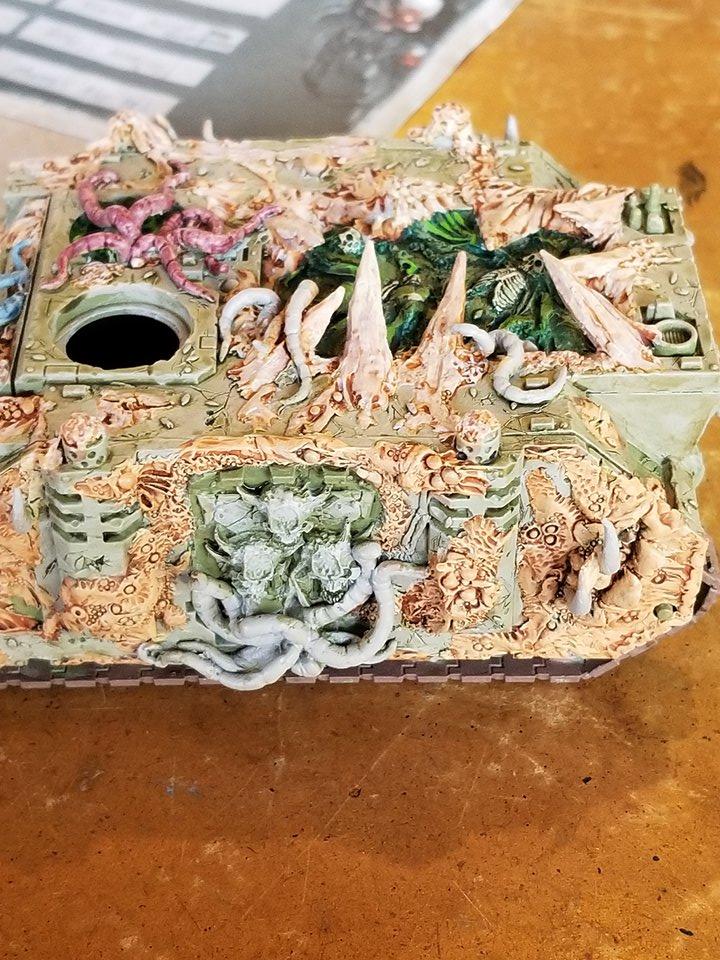 Chaos, Chaos Space Marines, Nurgle, Rhino