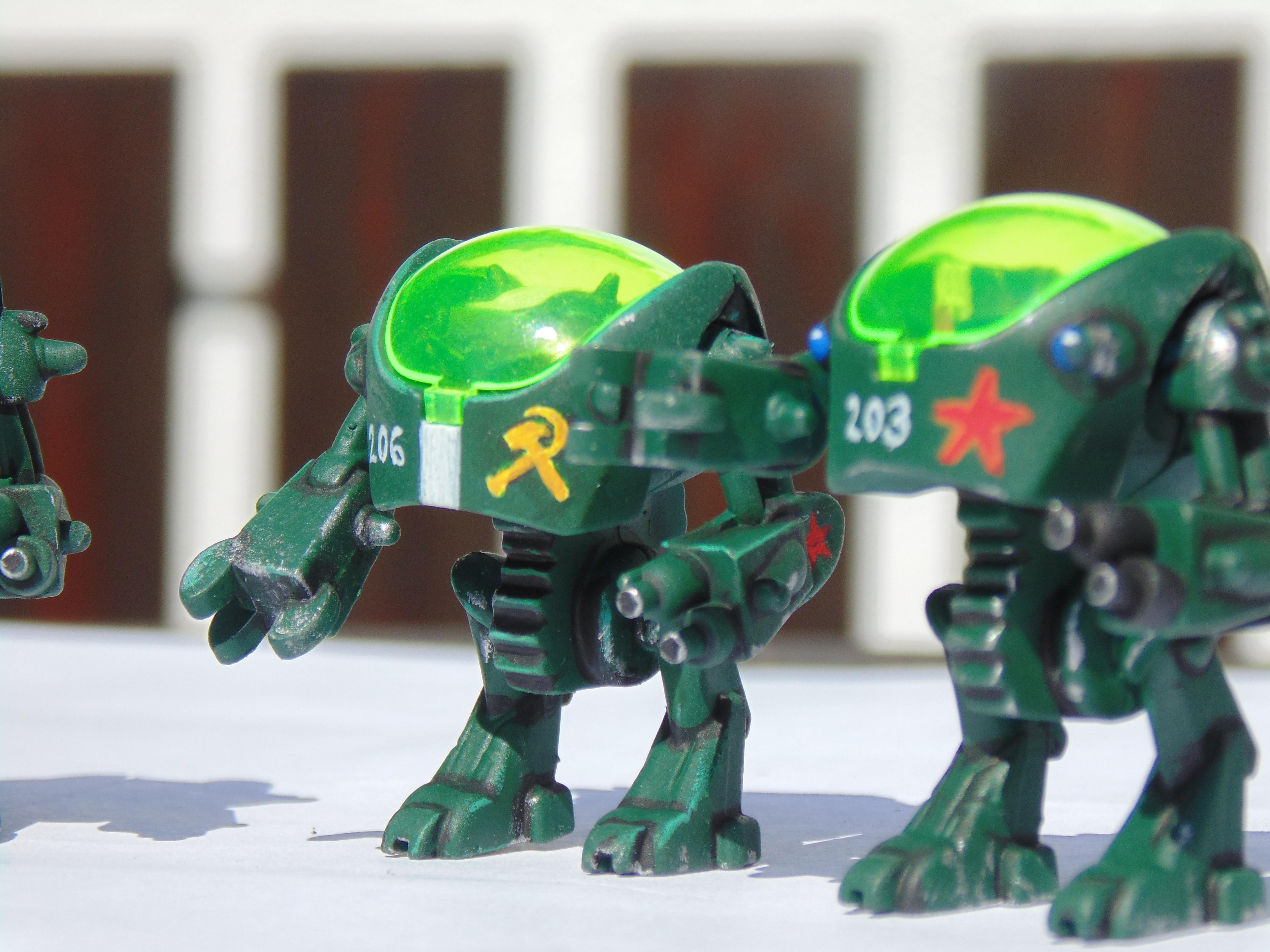 &uuml;-ei, America, Army, Comparison, Conversion, Dreadnought, Dust, Germans, Japanese, Military, Robot, Russians, Size, Tactics, Walker, Work In Progress, World War 2