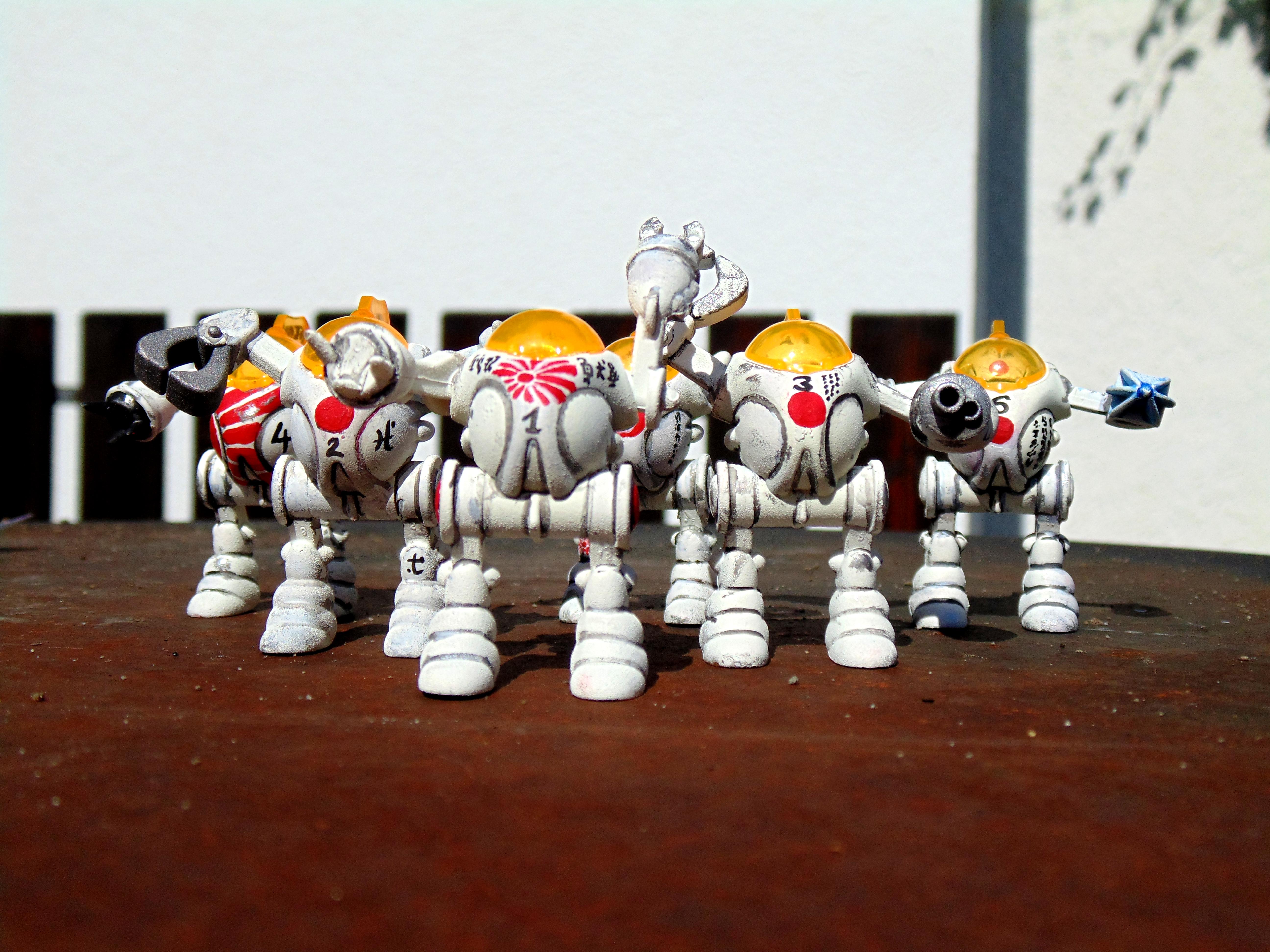 &uuml;-ei, America, Army, Comparison, Conversion, Dreadnought, Dust, Germans, Japanese, Military, Robot, Russians, Size, Tactics, Walker, Work In Progress, World War 2