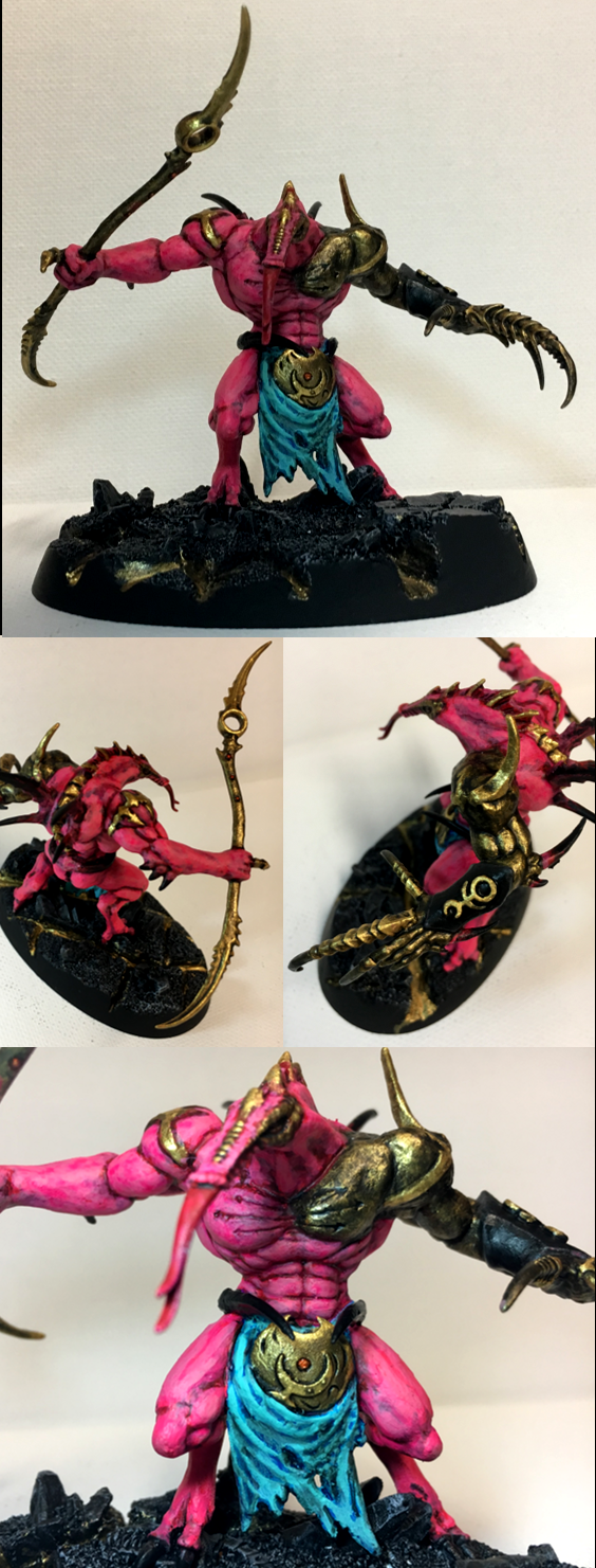 Chaos, Daemons, Keeper Of Secrets, Pink, Slaanesh, Warhammer Fantasy
