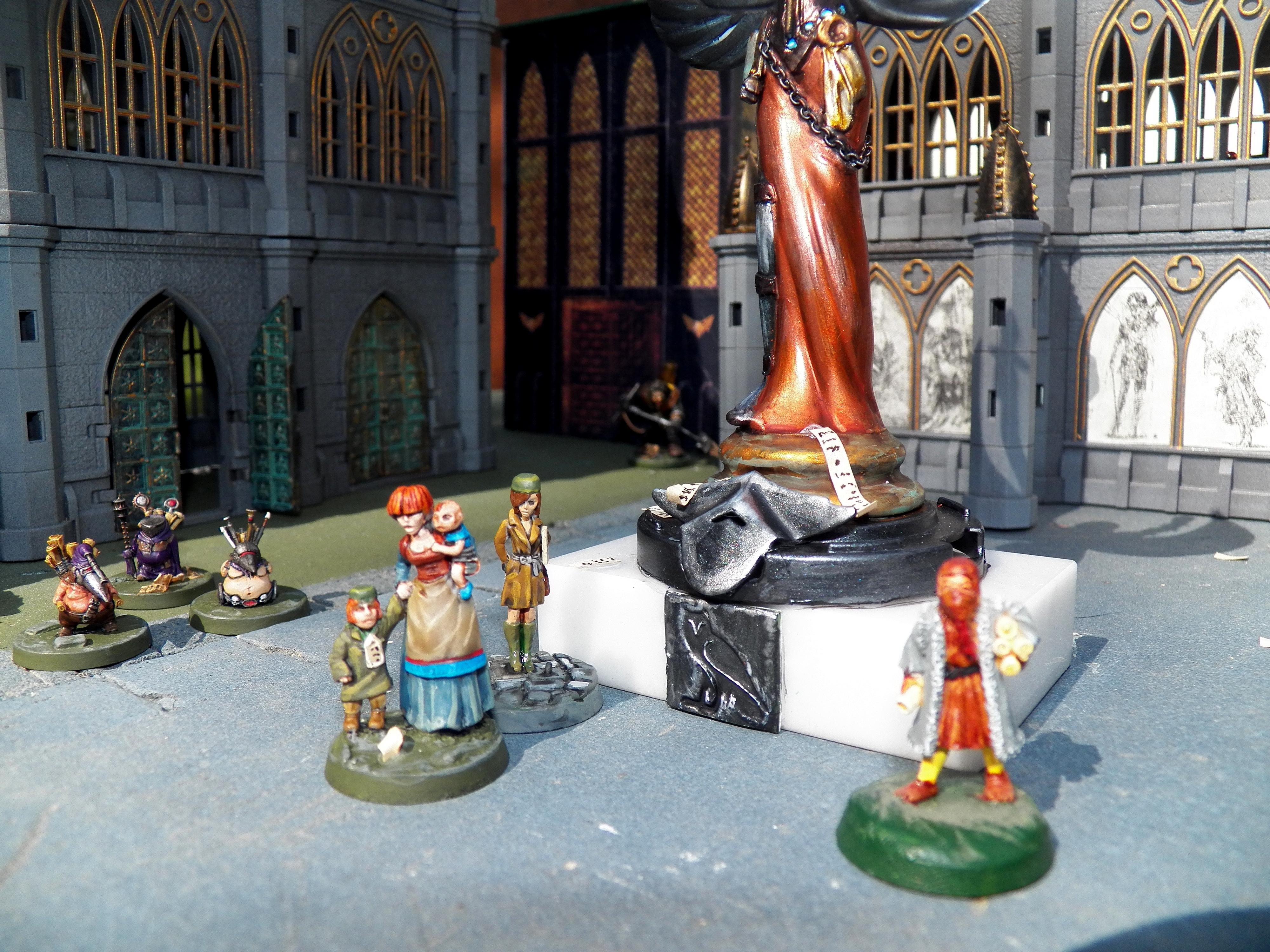 Civilians, Temple, Terrain, Warhammer 40,000