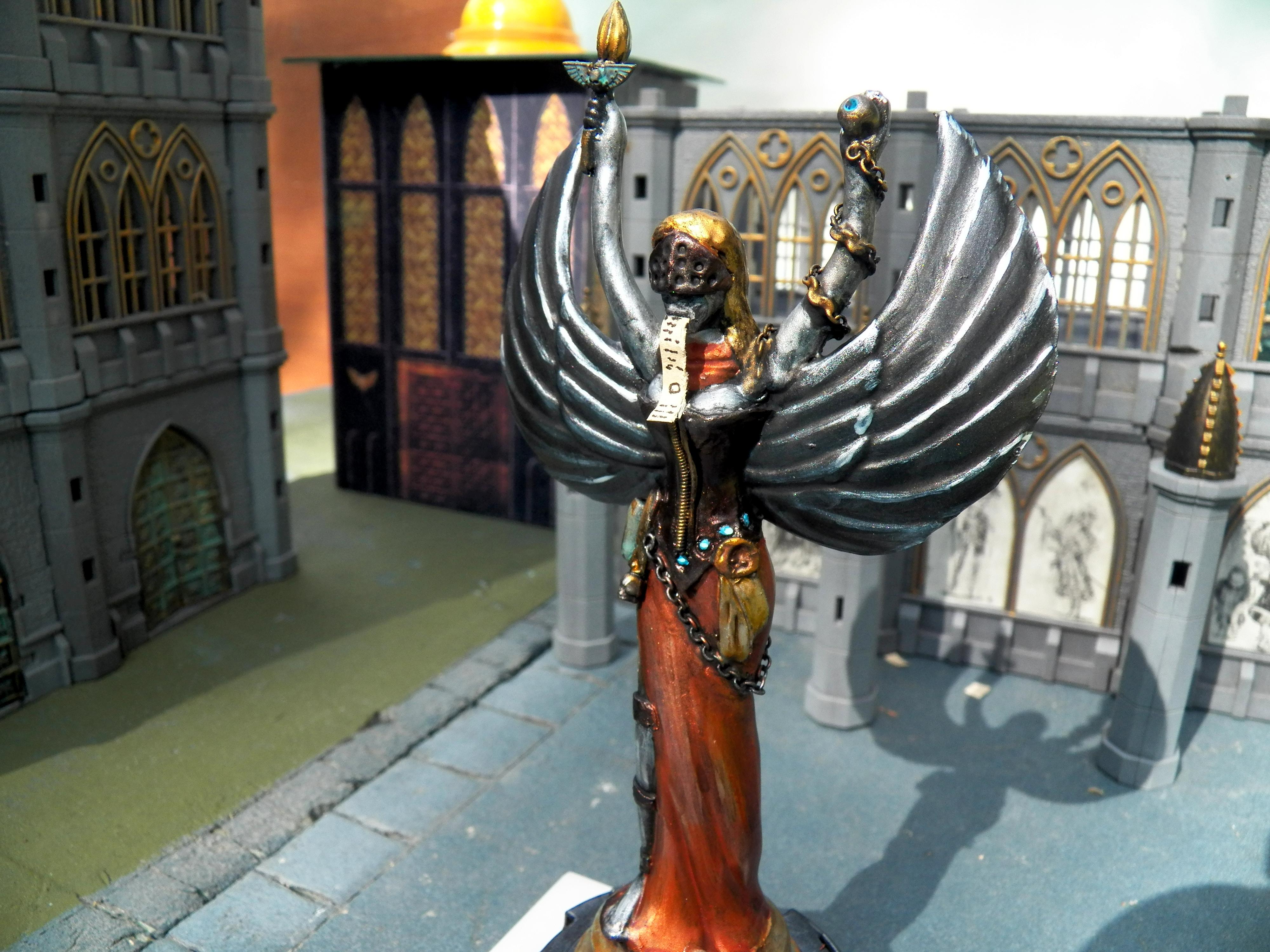 Angel, Grimdark, Sisters Of Batte, Statue, Temple, Terrain