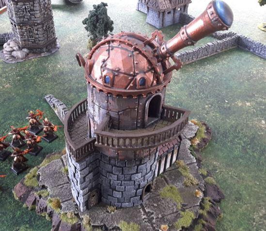 Observatory, Terrain