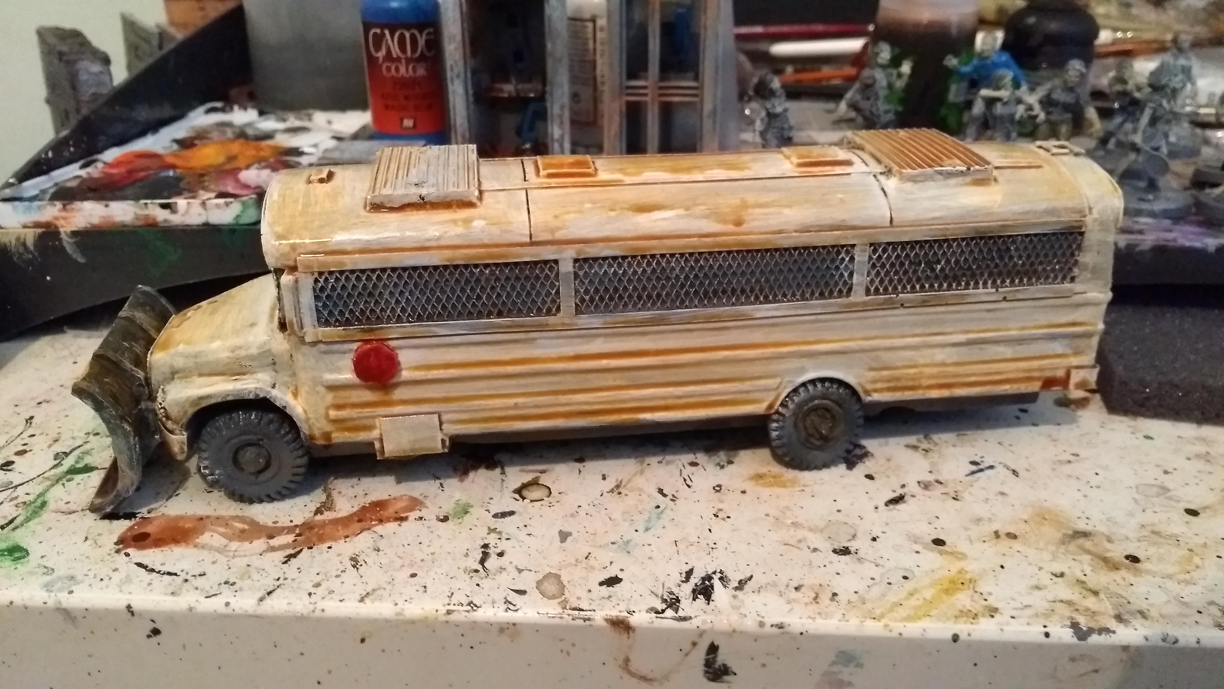 Terrain, Prison bus WIP 2