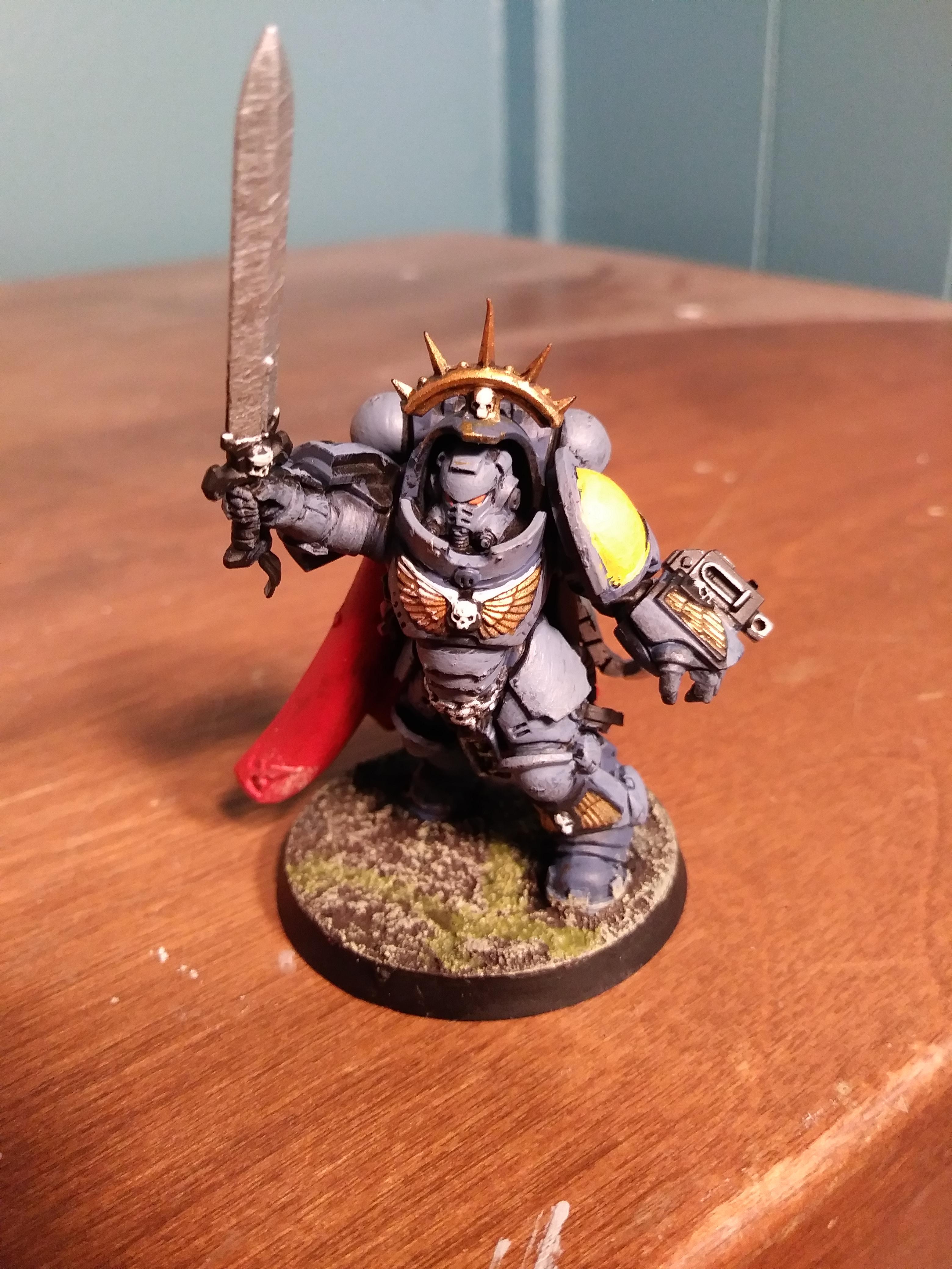 Adeptus Astartes, Captain, Gravis Armor, Space Wolves