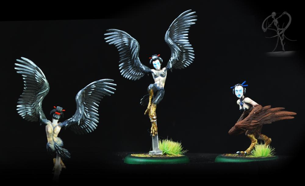 Ghosts, Harpies, Malifaux, Wyrd