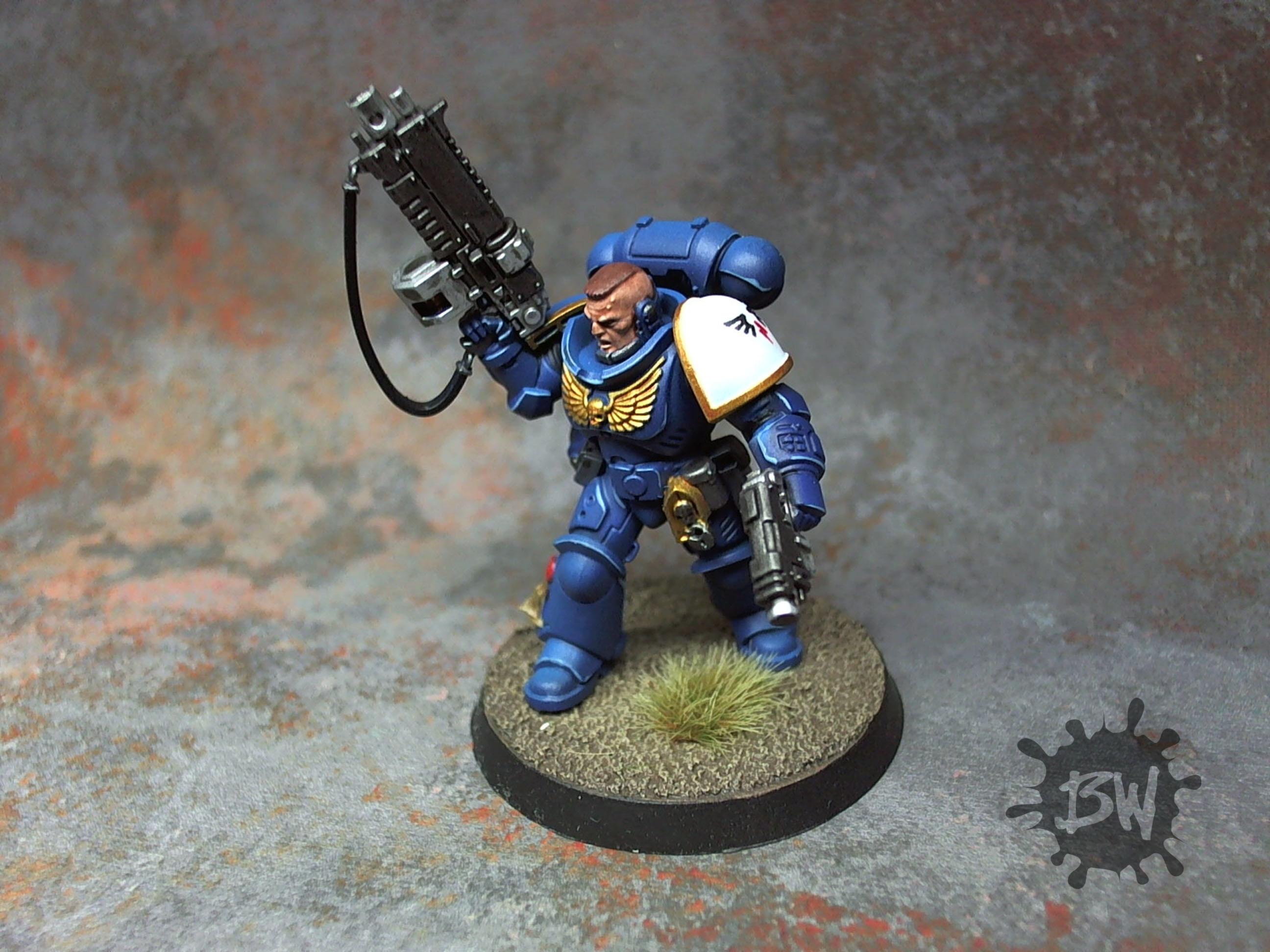 Fulminators, Lieutenant, Primaris, Space Marines, Warhammer 40,000