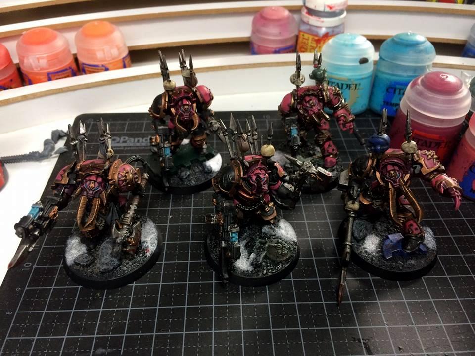 Chaos, Chaos Space Marines, Emperor's Children, Heretic Astartes, Slaanesh, Terminator Armor