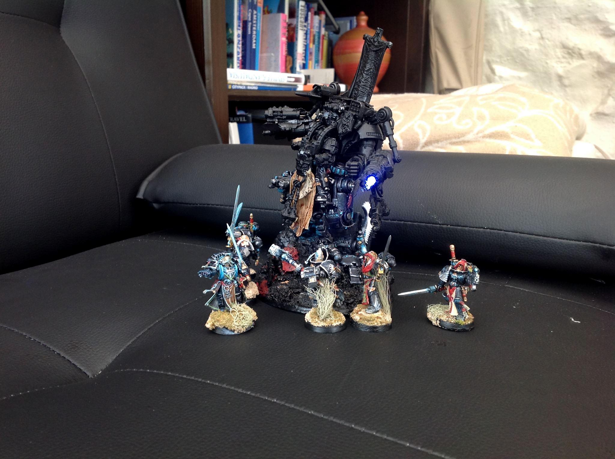 Dark Angels, Dreadknight, Grand Master, Grandmaster, Grey Knights