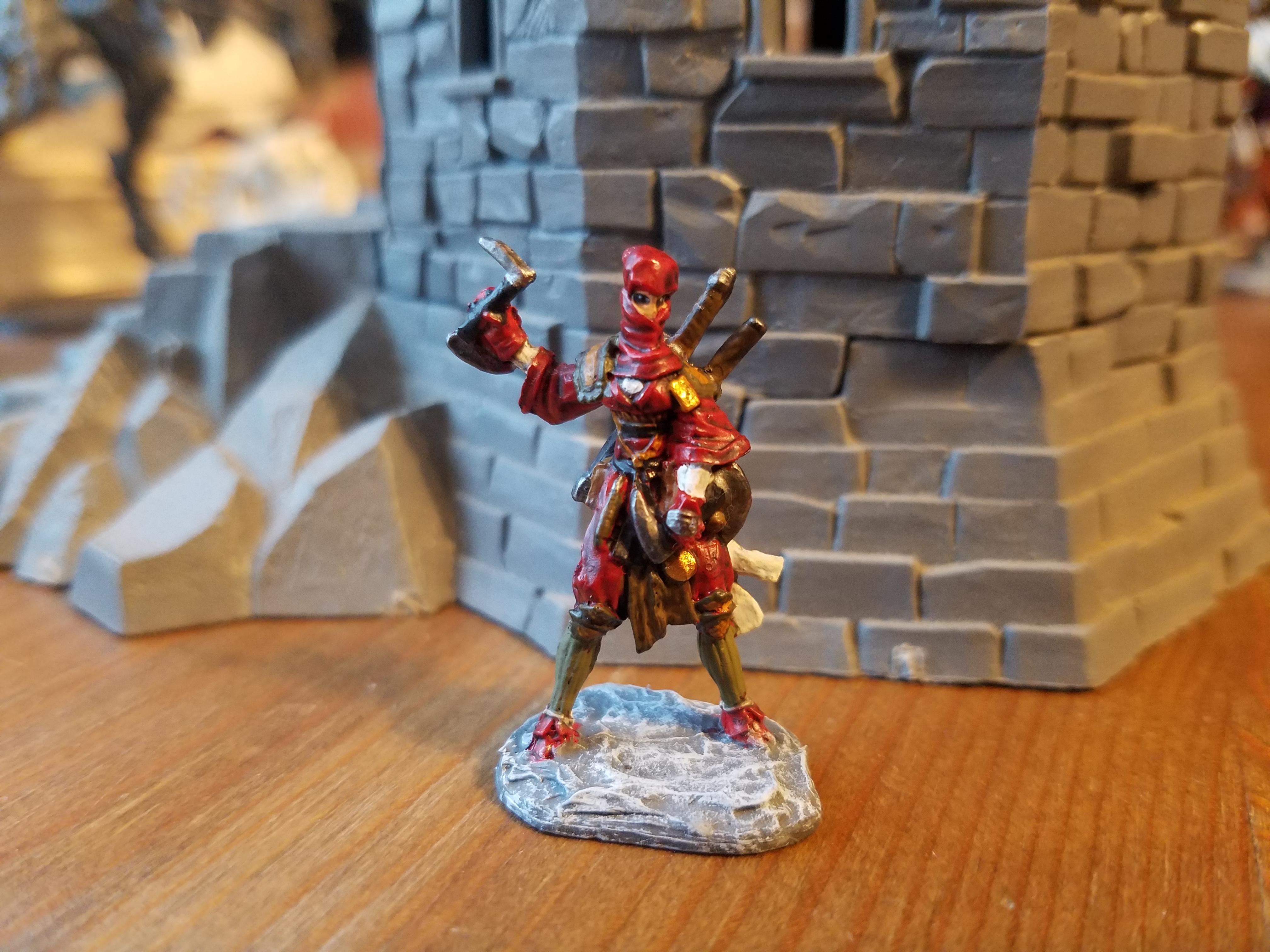 Pathfinder Iconic Ninja Bones