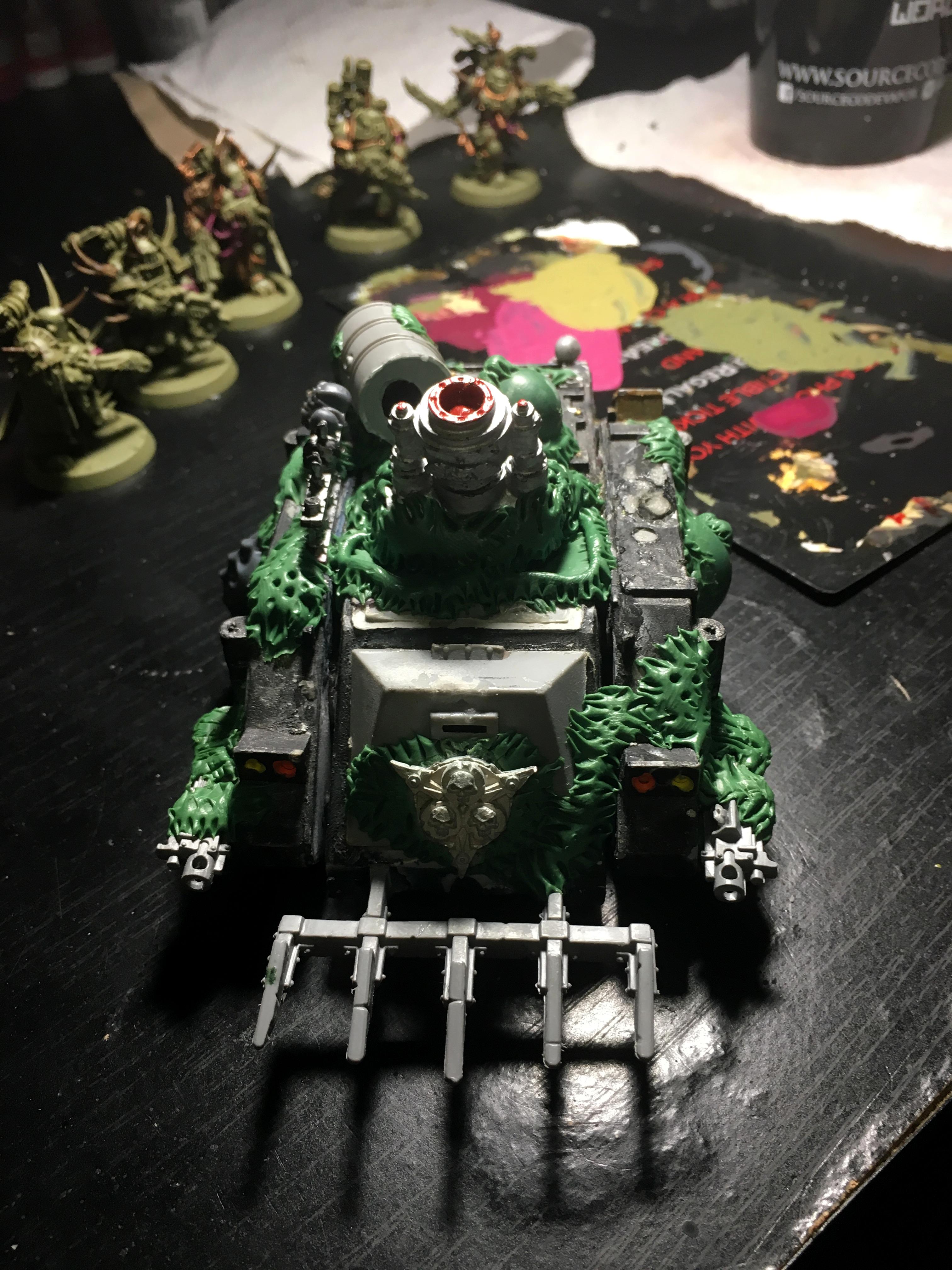 New Nurgle tank WIP1