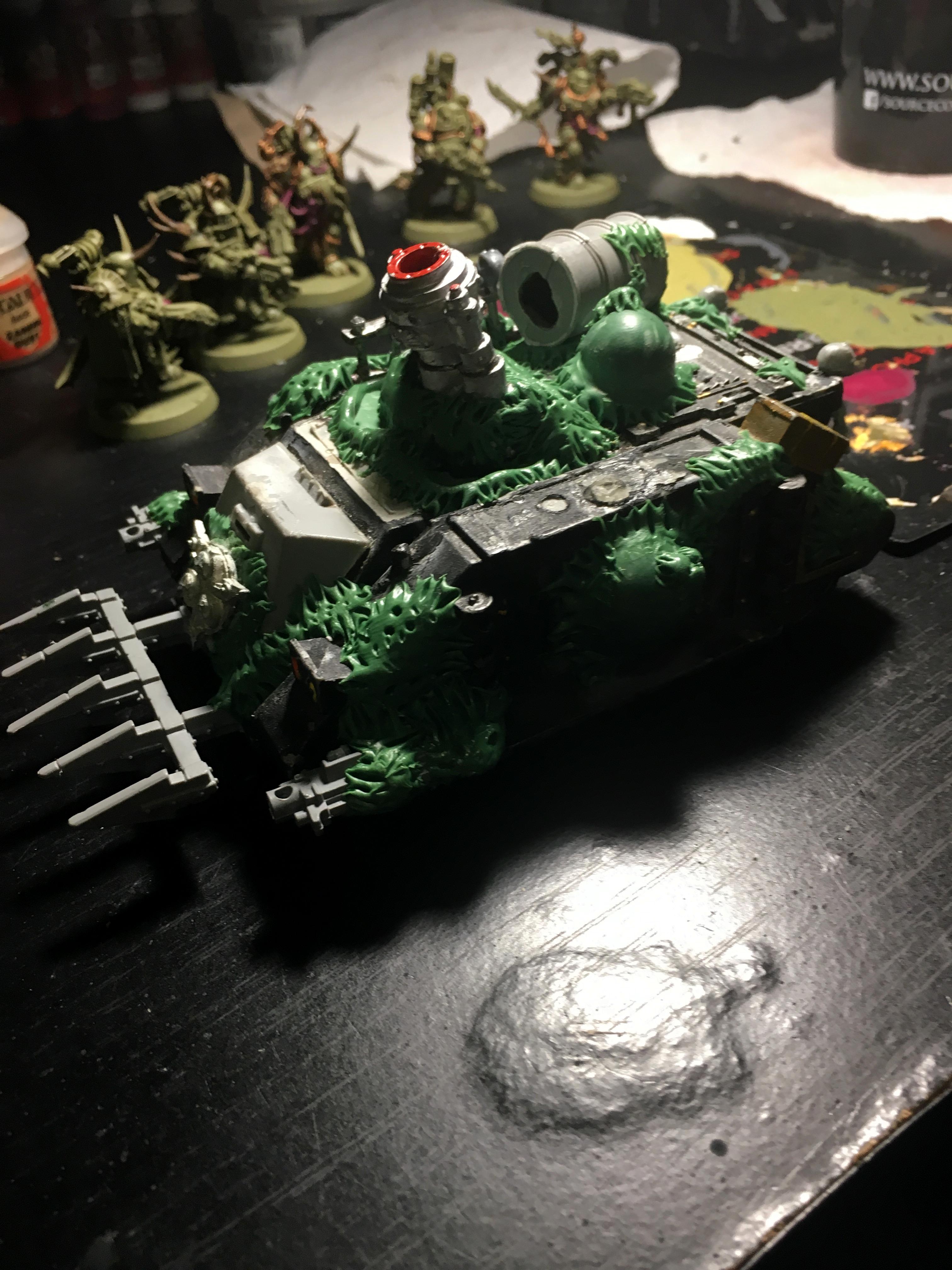 New Nurgle tank WIP2
