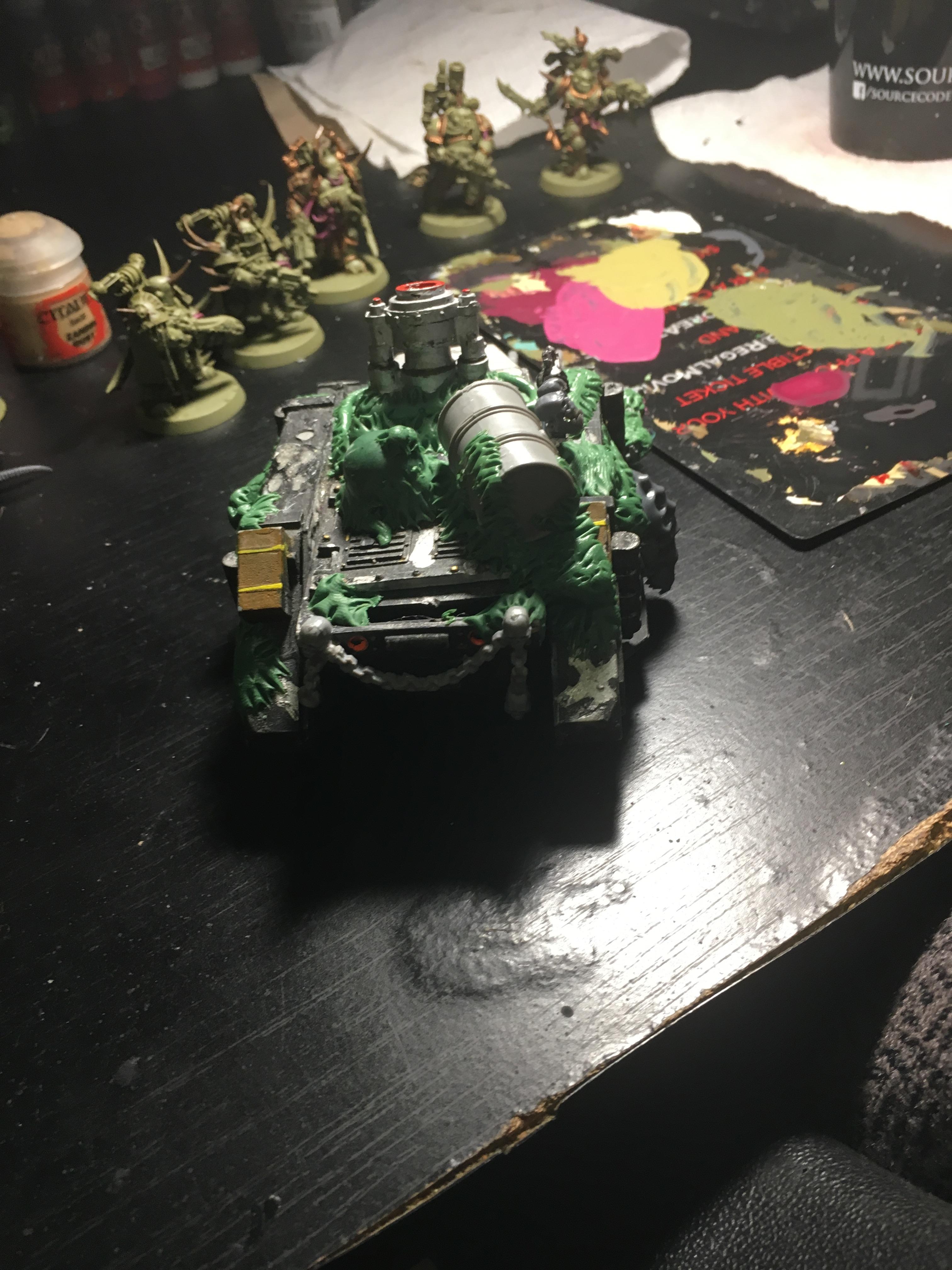 New Nurgle tank WIP3