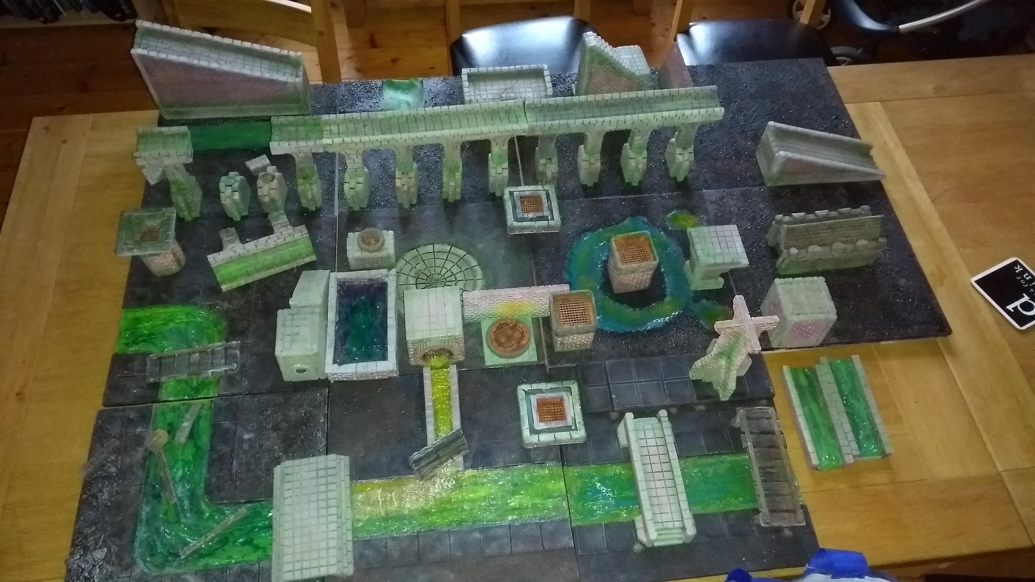 Terrain, Gotham city sewers