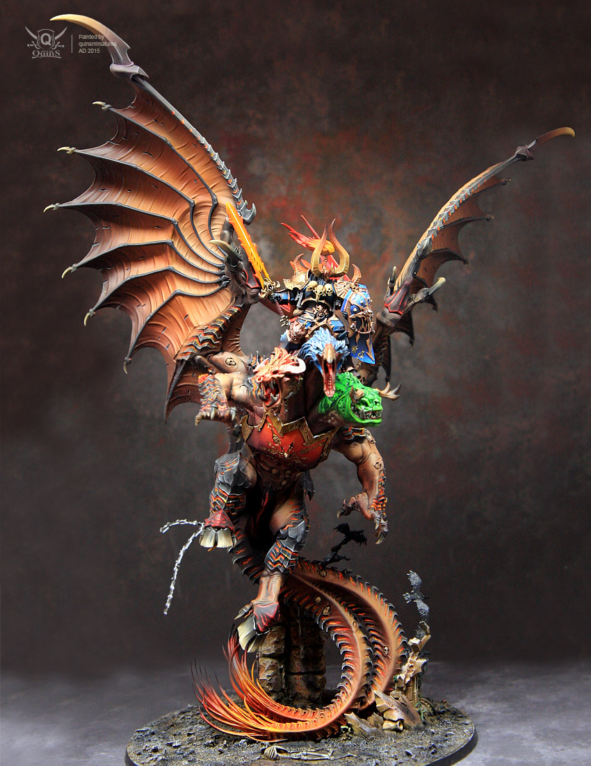Archaon, Chaos, Chimera, Warhammer Fantasy