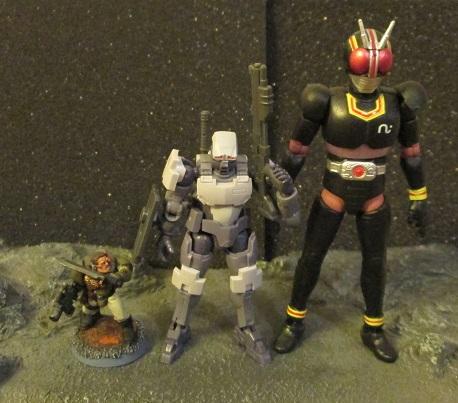 Hexa Gear size comparison