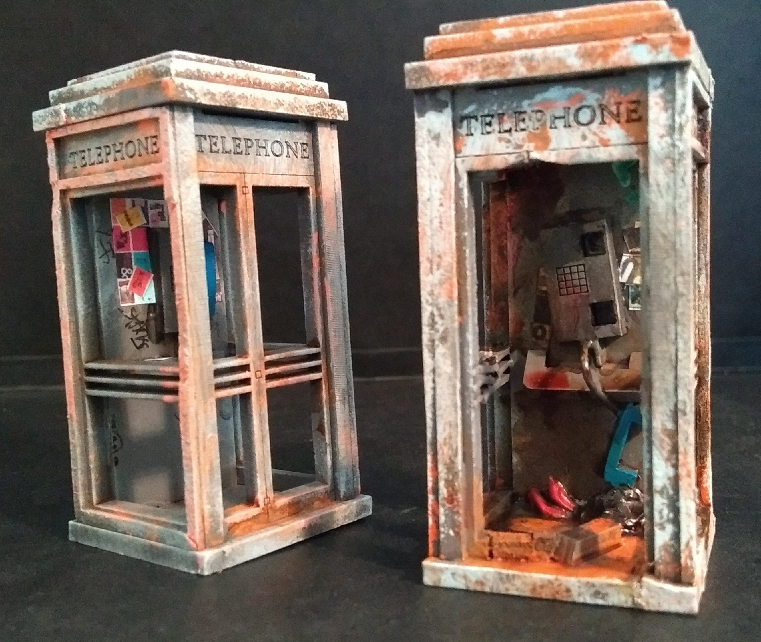 Terrain, Phone Booth - ruined