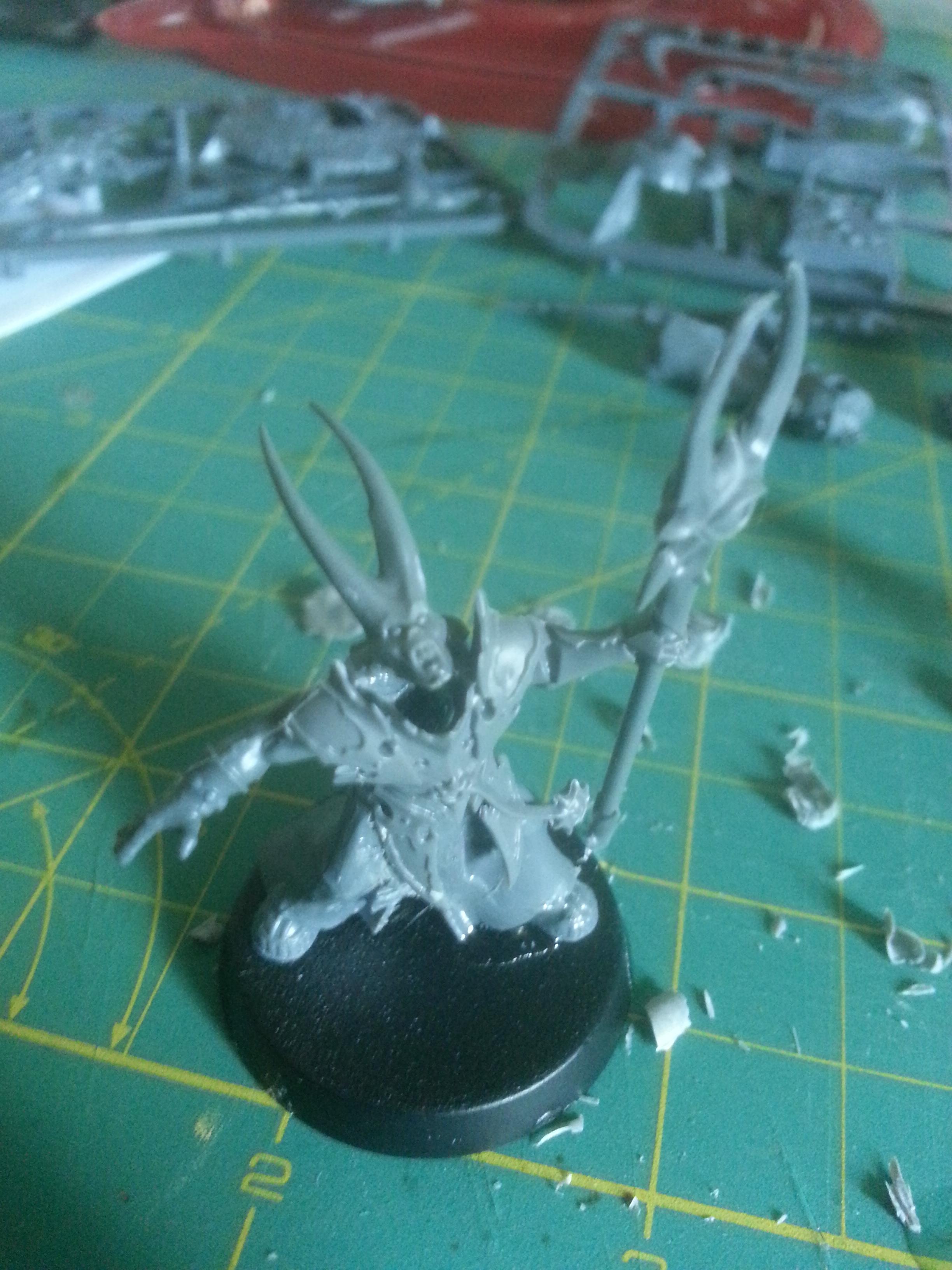 Adeptus Mechanicus, Chaos, Chaos Daemons, Conversion, Daemons, Harrowed, Herald, Tech Priest