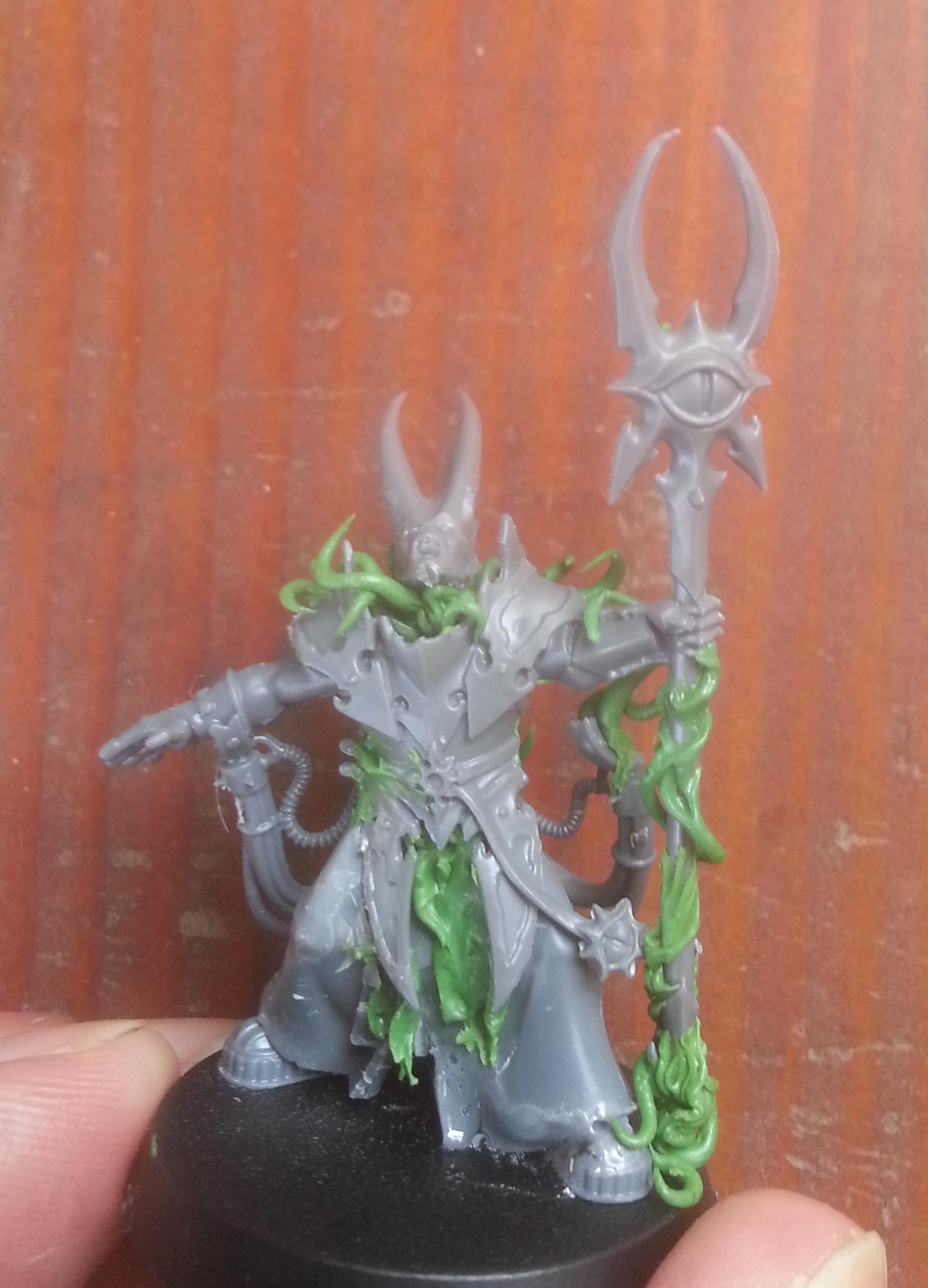 Adeptus Mechanicus, Chaos, Chaos Daemons, Conversion, Daemons, Harrowed, Herald, Tech Priest